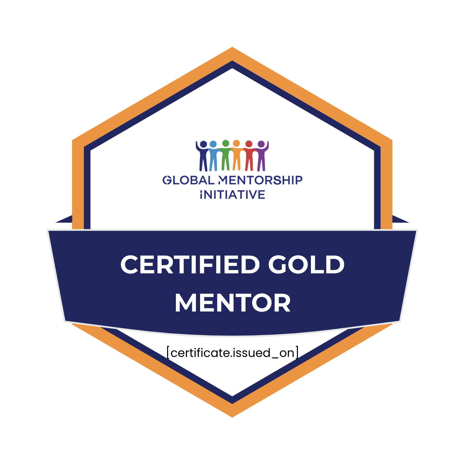 Gold (3) Mentor English Program badge