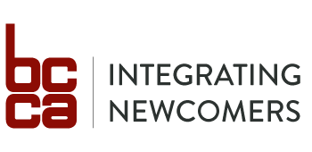 BCCA – Integrating Newcomers logo