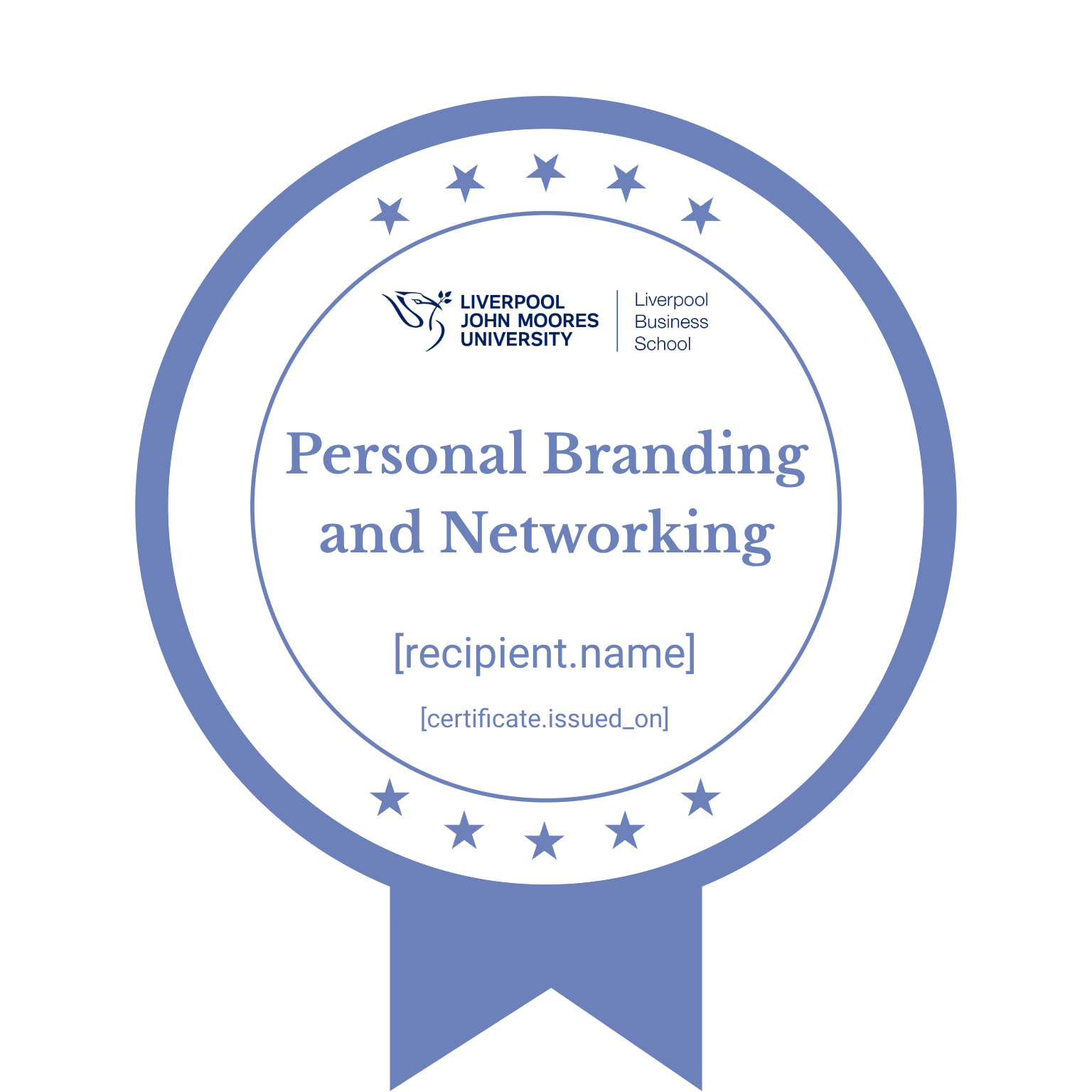 Personal Branding and Networking badge