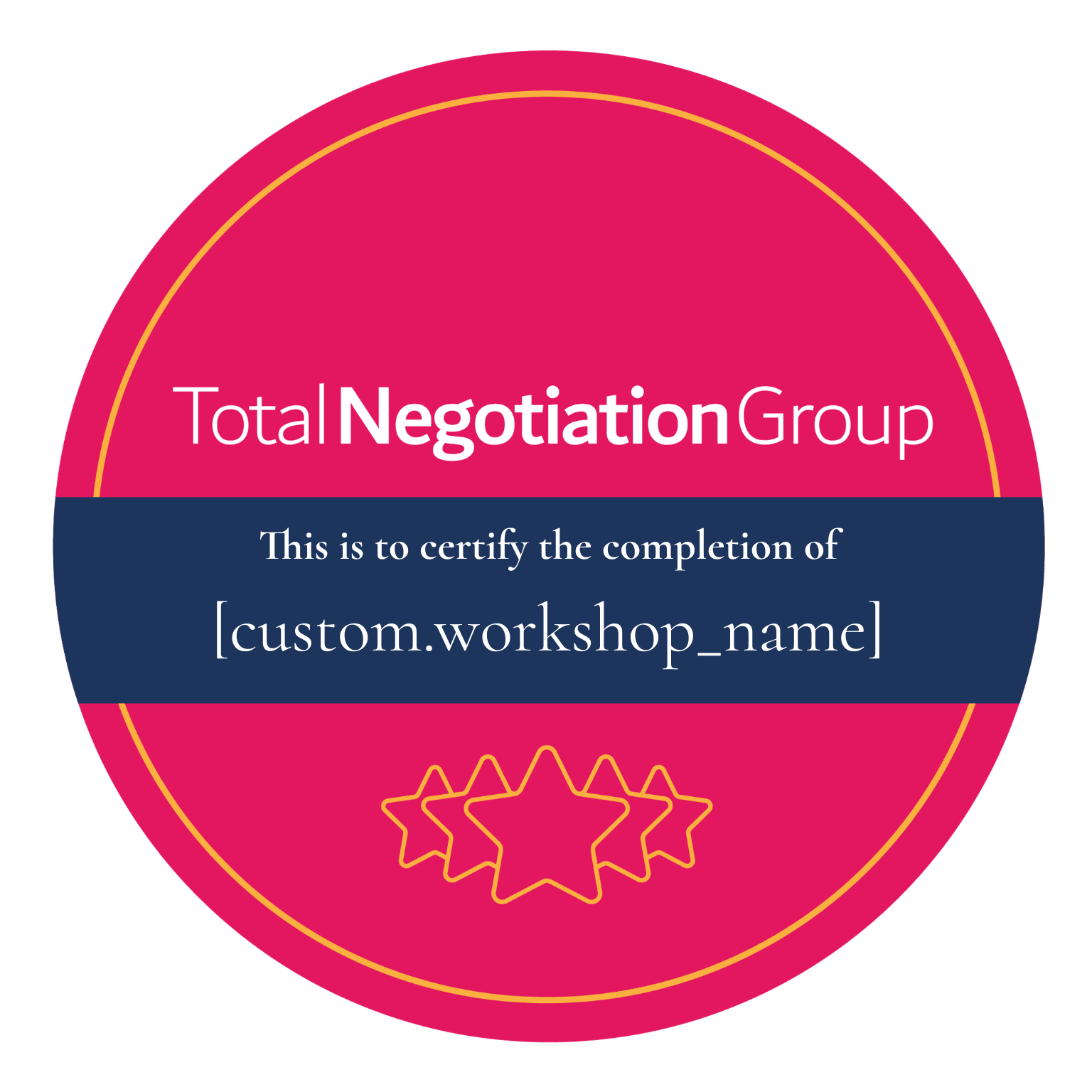 TNG Certification EN badge