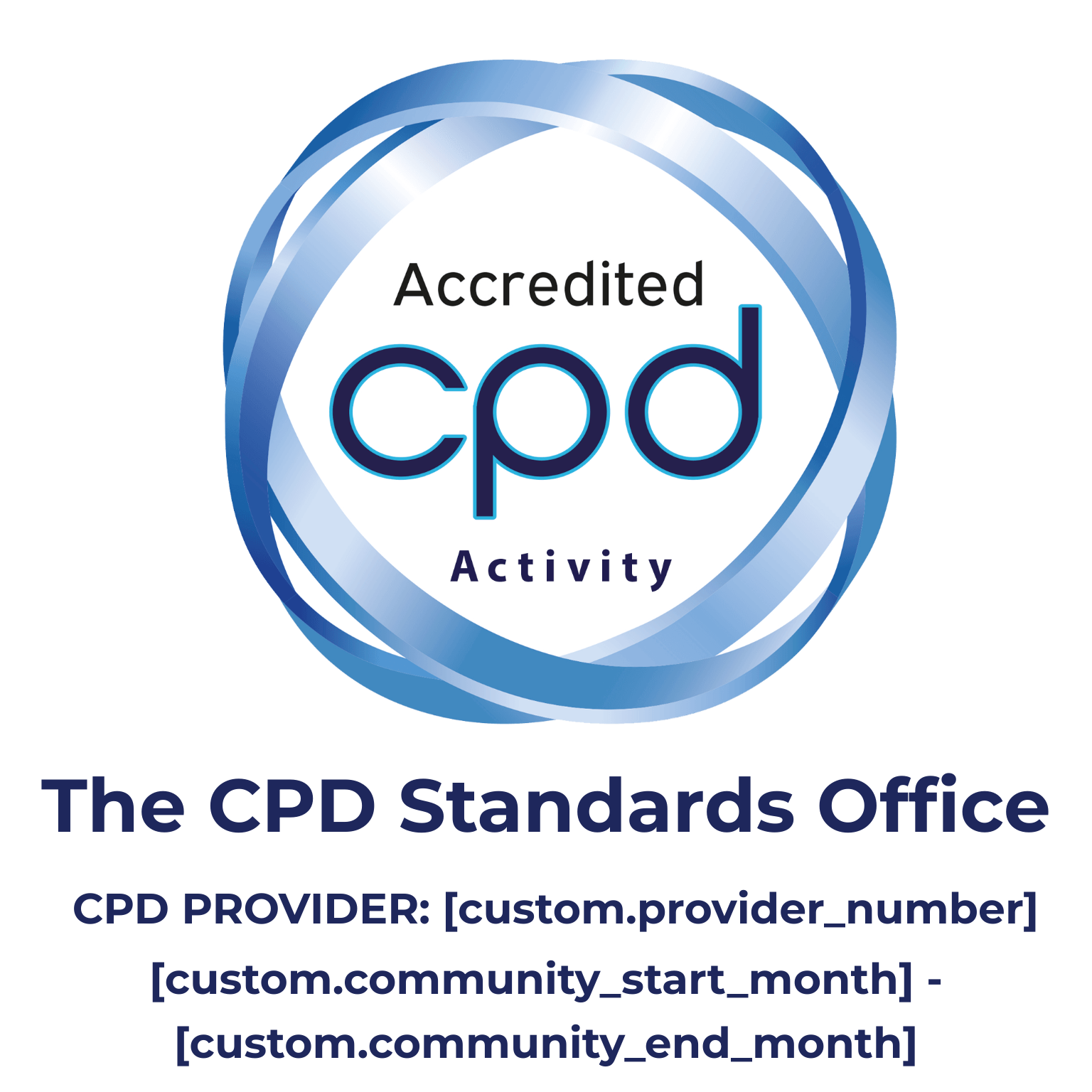 Accredited CPD badge