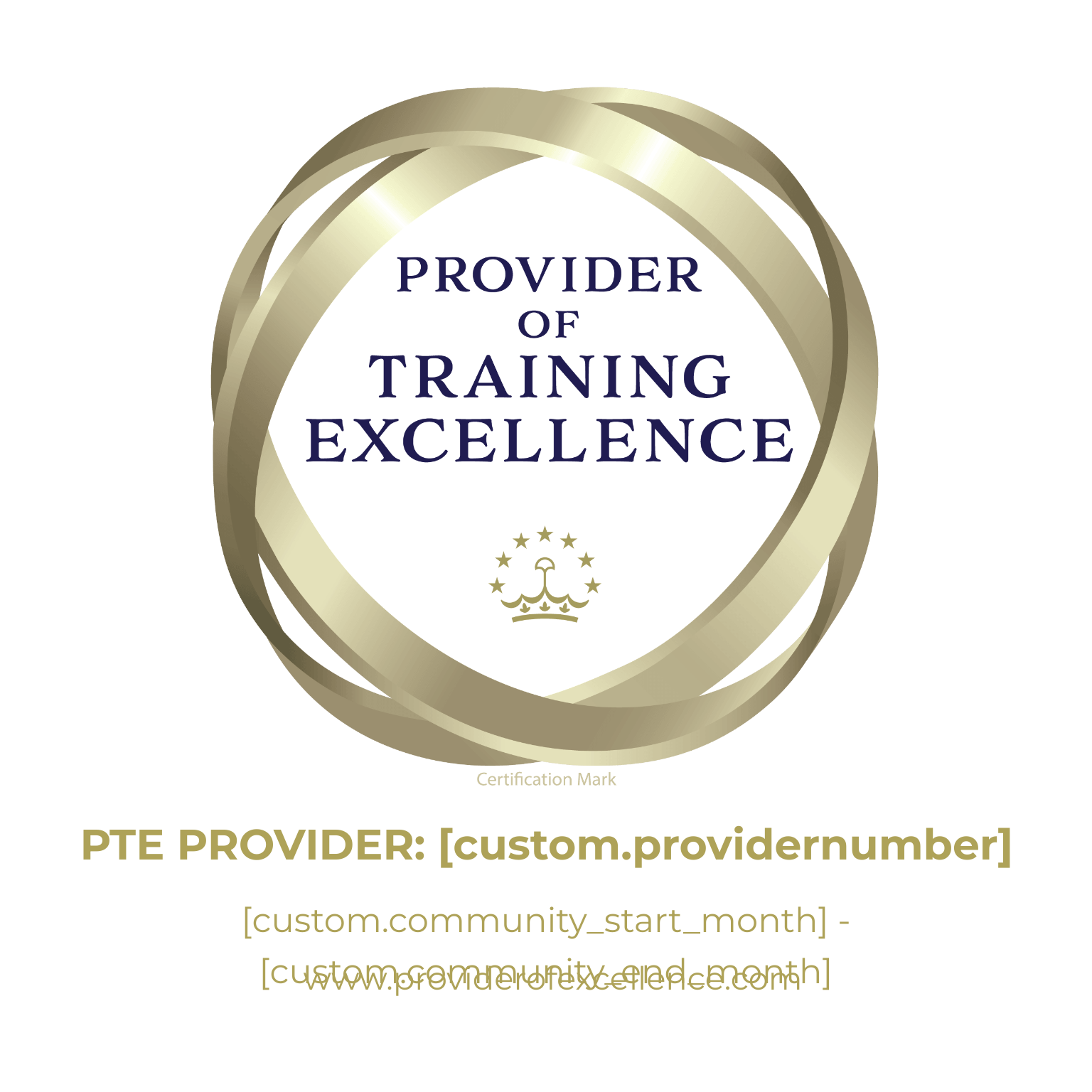 Accredited PTE badge