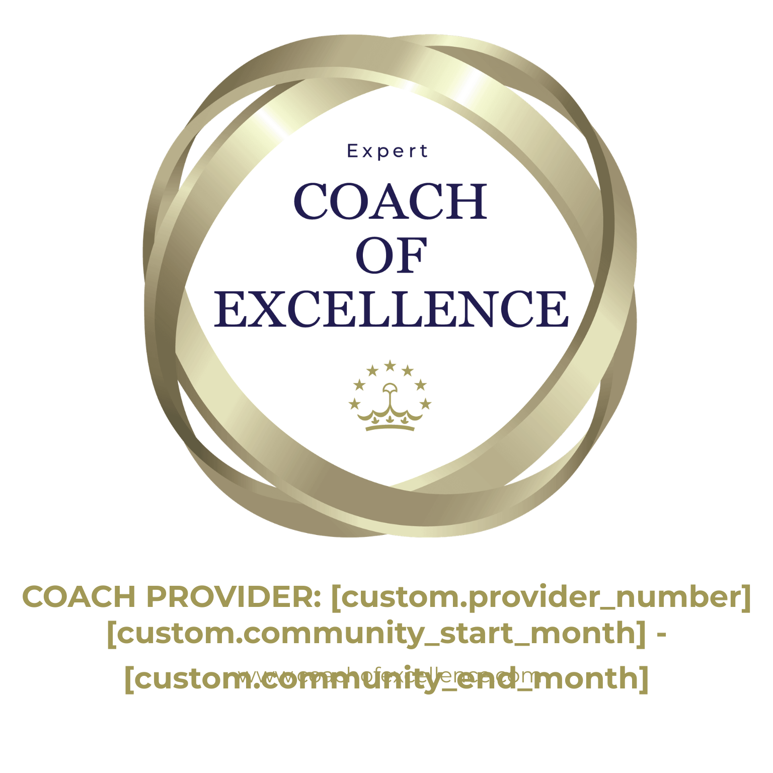 Accredited Coach of Excellence - Expert badge