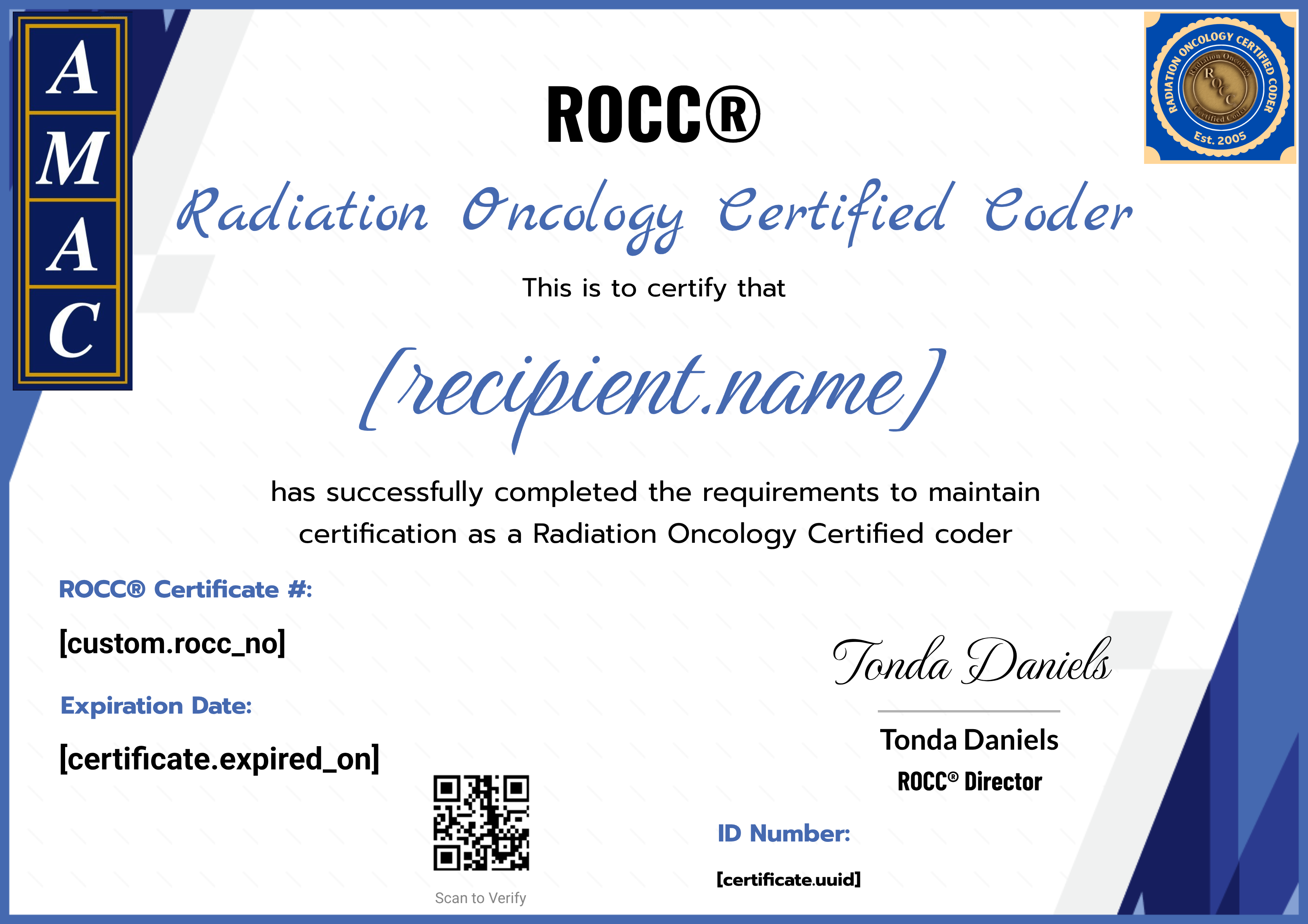 Recertification