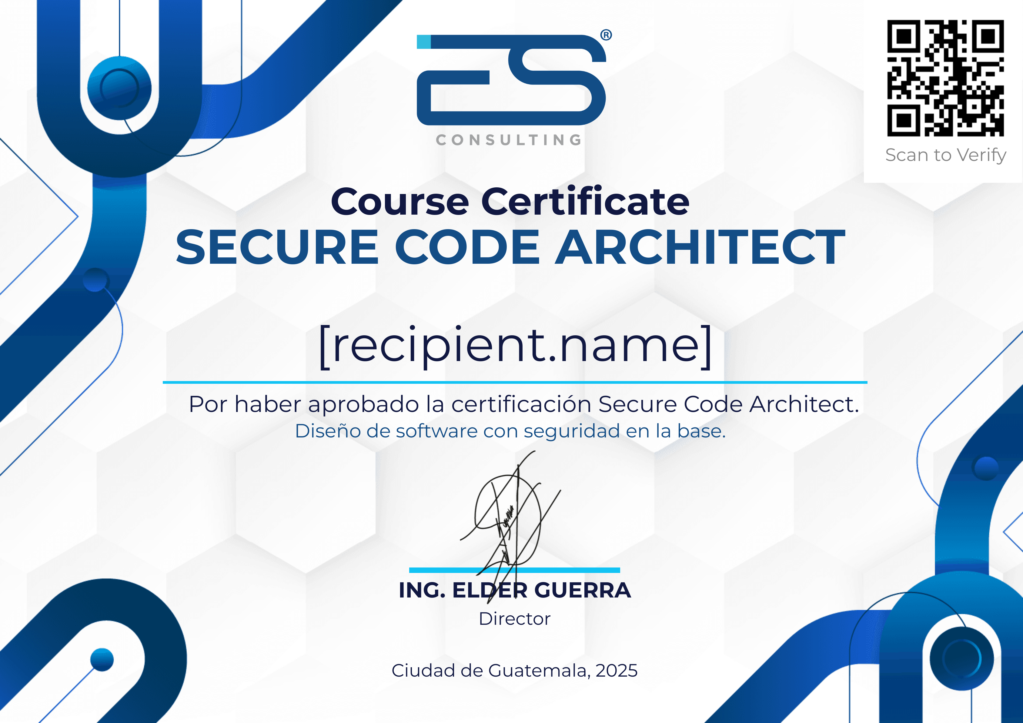 Secure Code Architect certificate