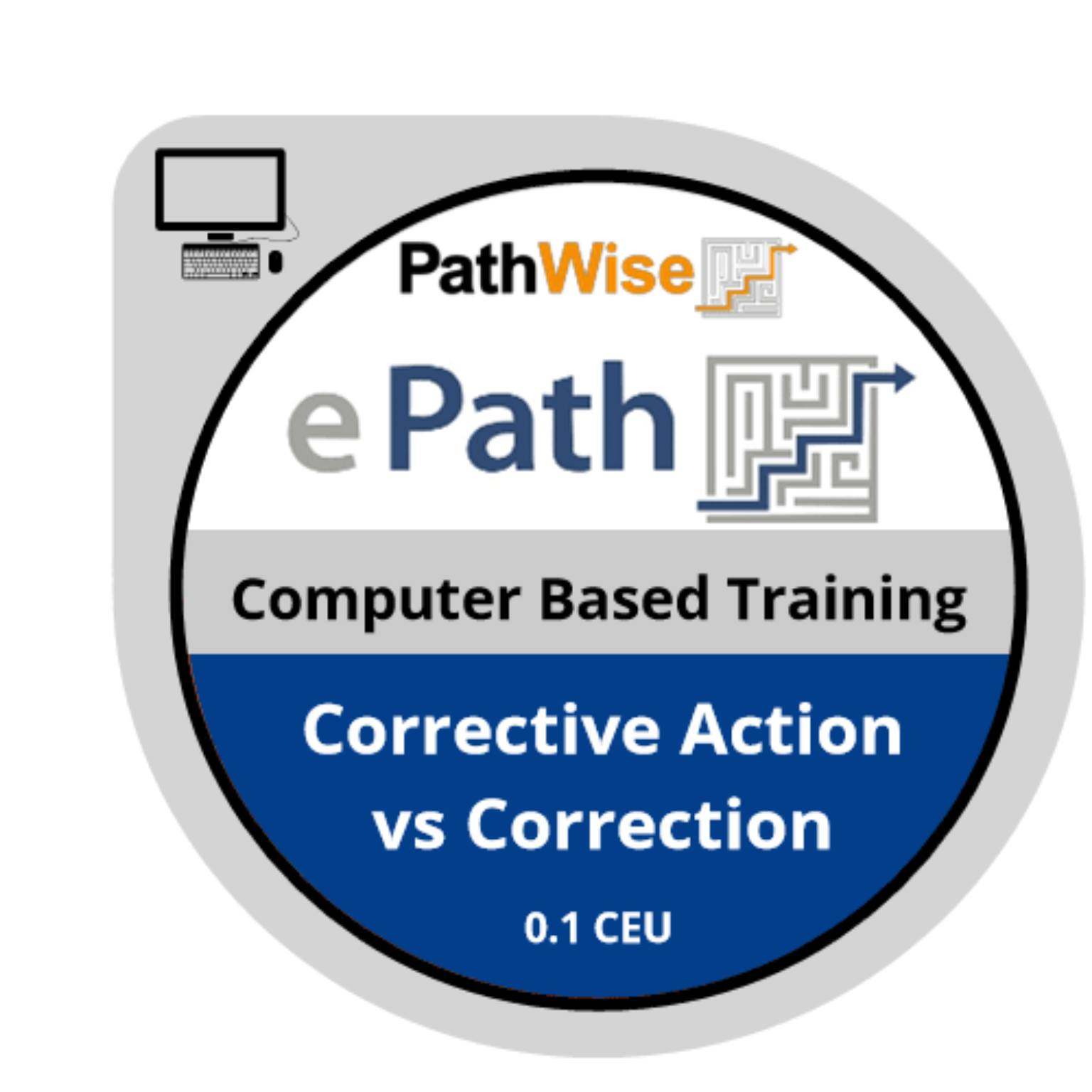 CBT Corrective Action vs Correction