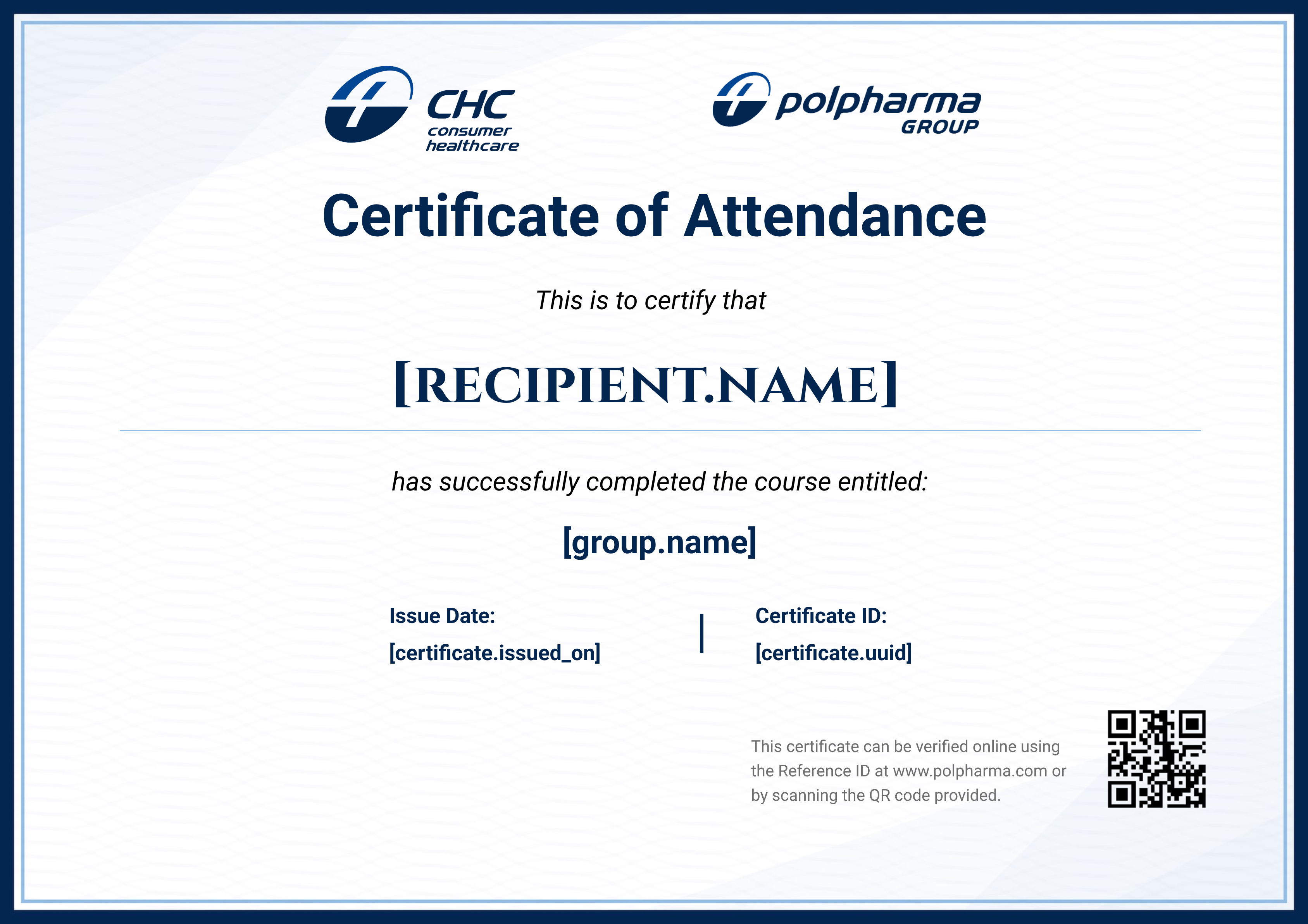 Strategic Consumer Centric Ideation Training certificate