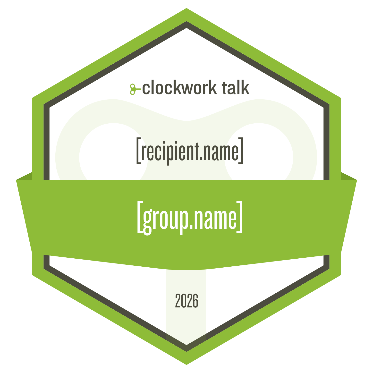 POWER PRESENTING: FOUNDATION badge