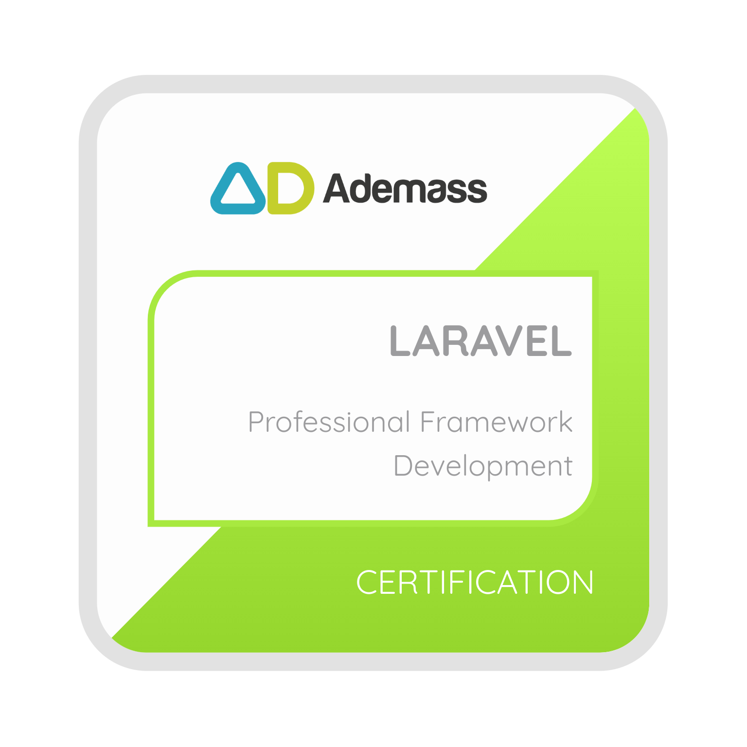 certificado curso laravel