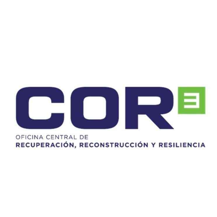 Central Office for Reconstruction, Recovery and Resiliency (COR3) logo