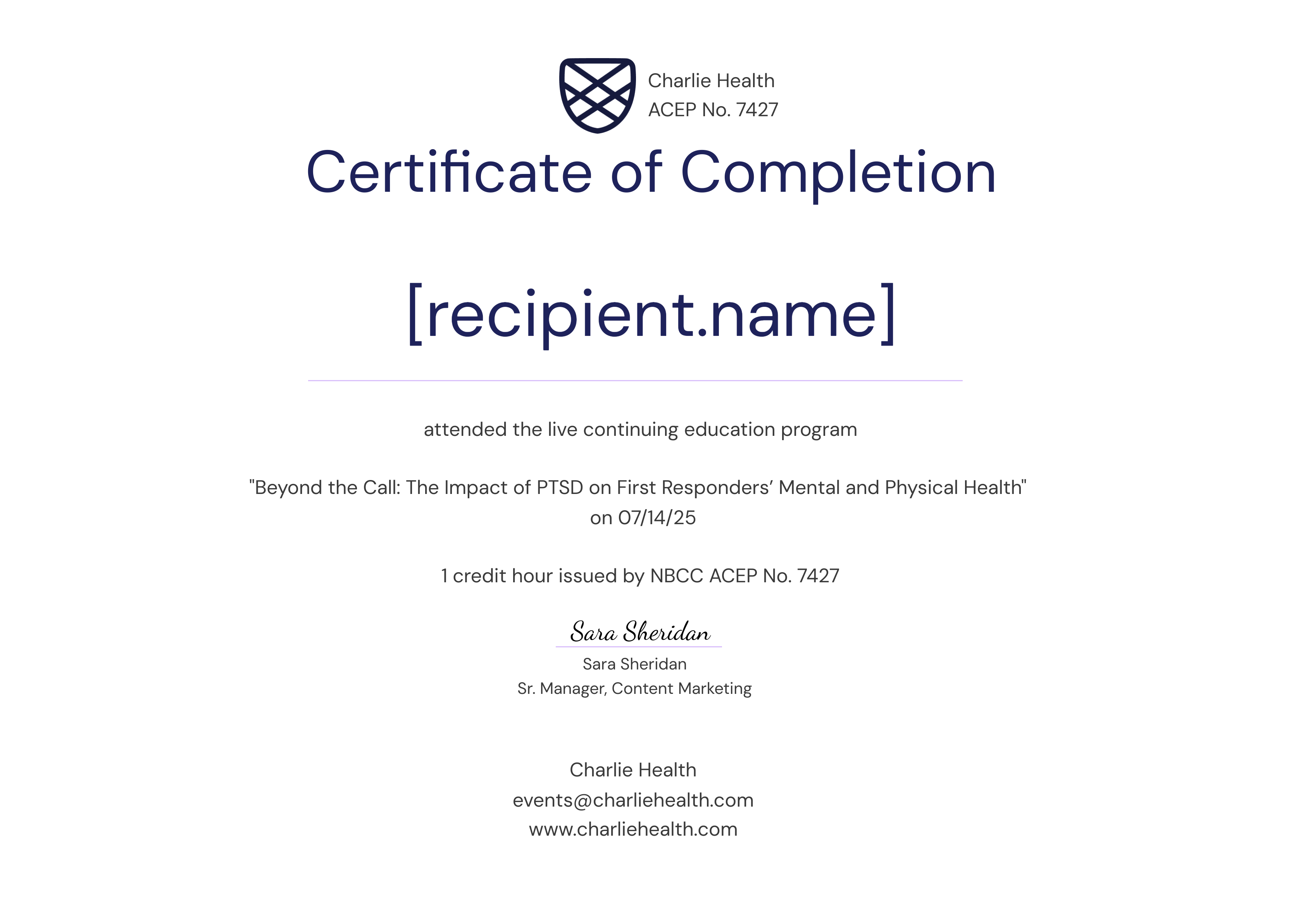 NBCC_PTSD and First Responders_07.14.25 certificate