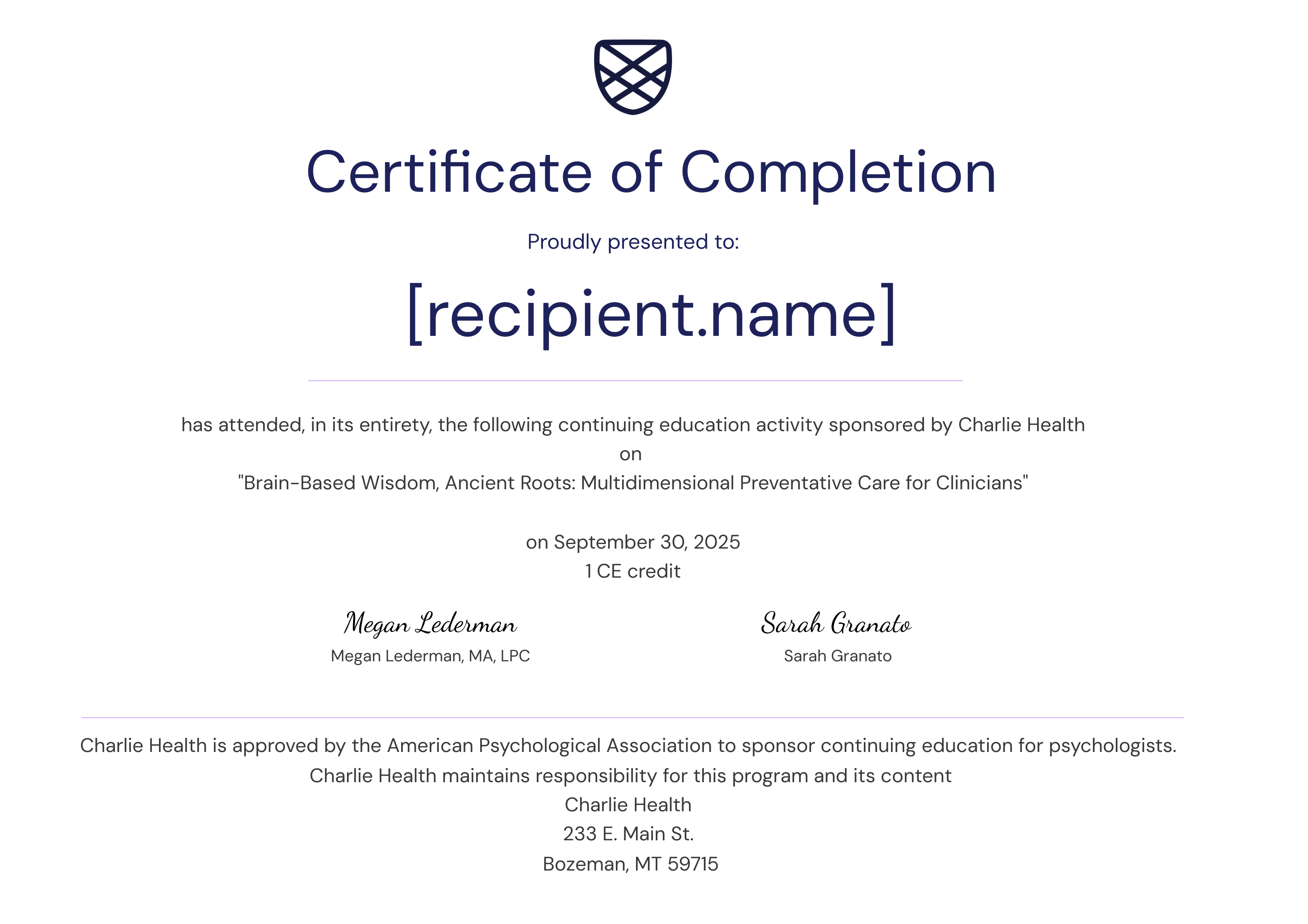 APA_Brain Based Wisdom_9.30.25 certificate