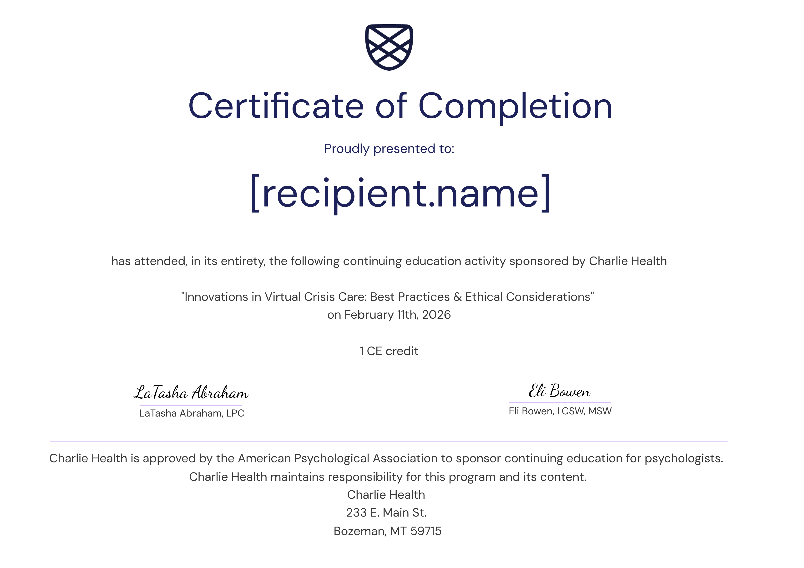 APA_Virtual Crisis Care_2.11.26 certificate