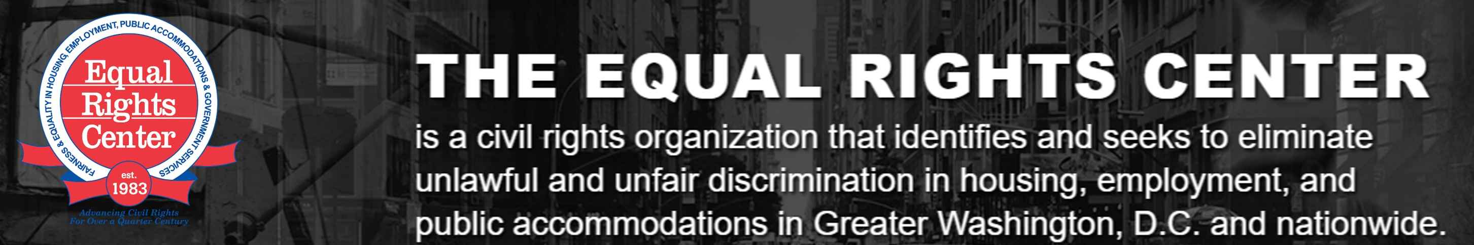 Equal Rights Center banner