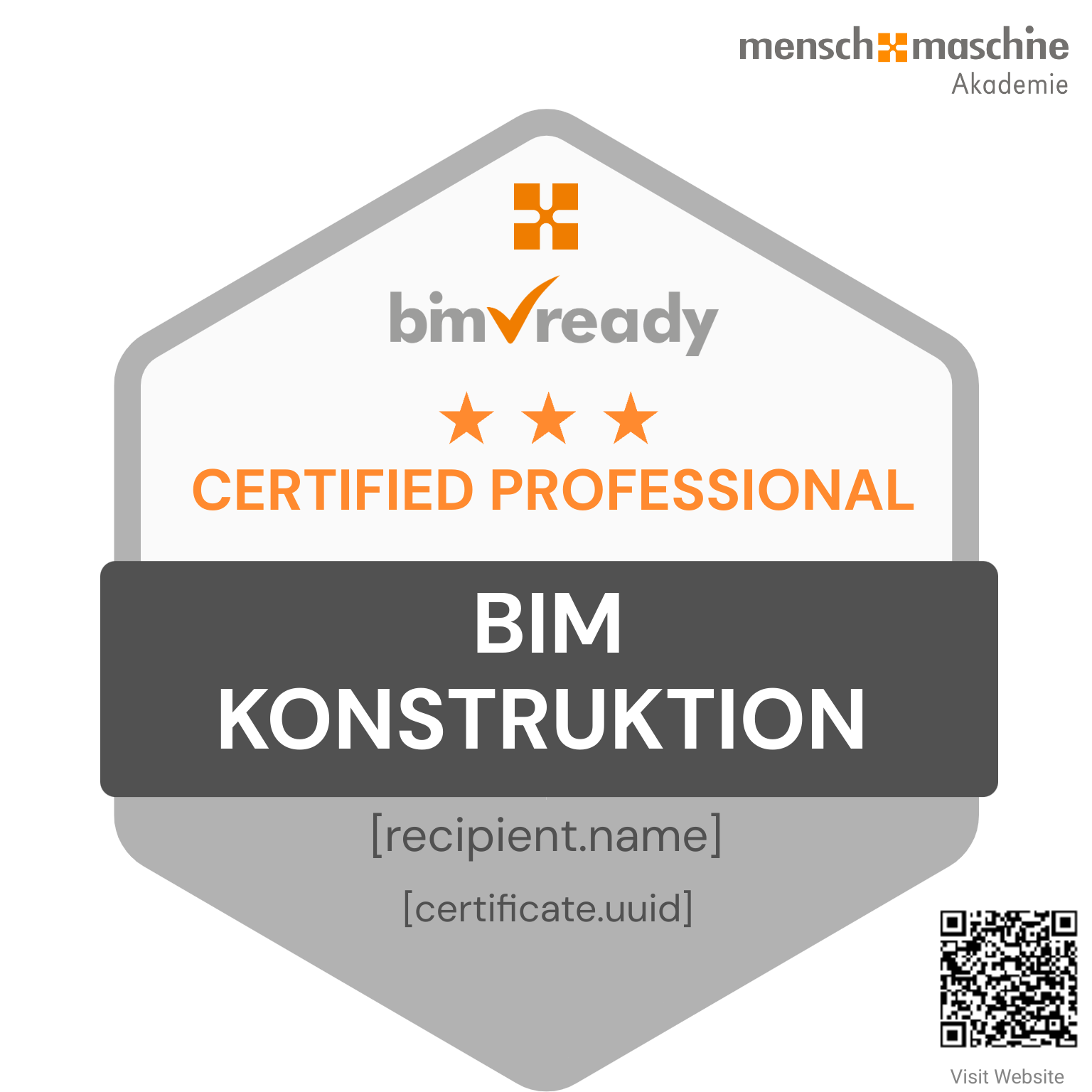 BIM-Konstruktion badge