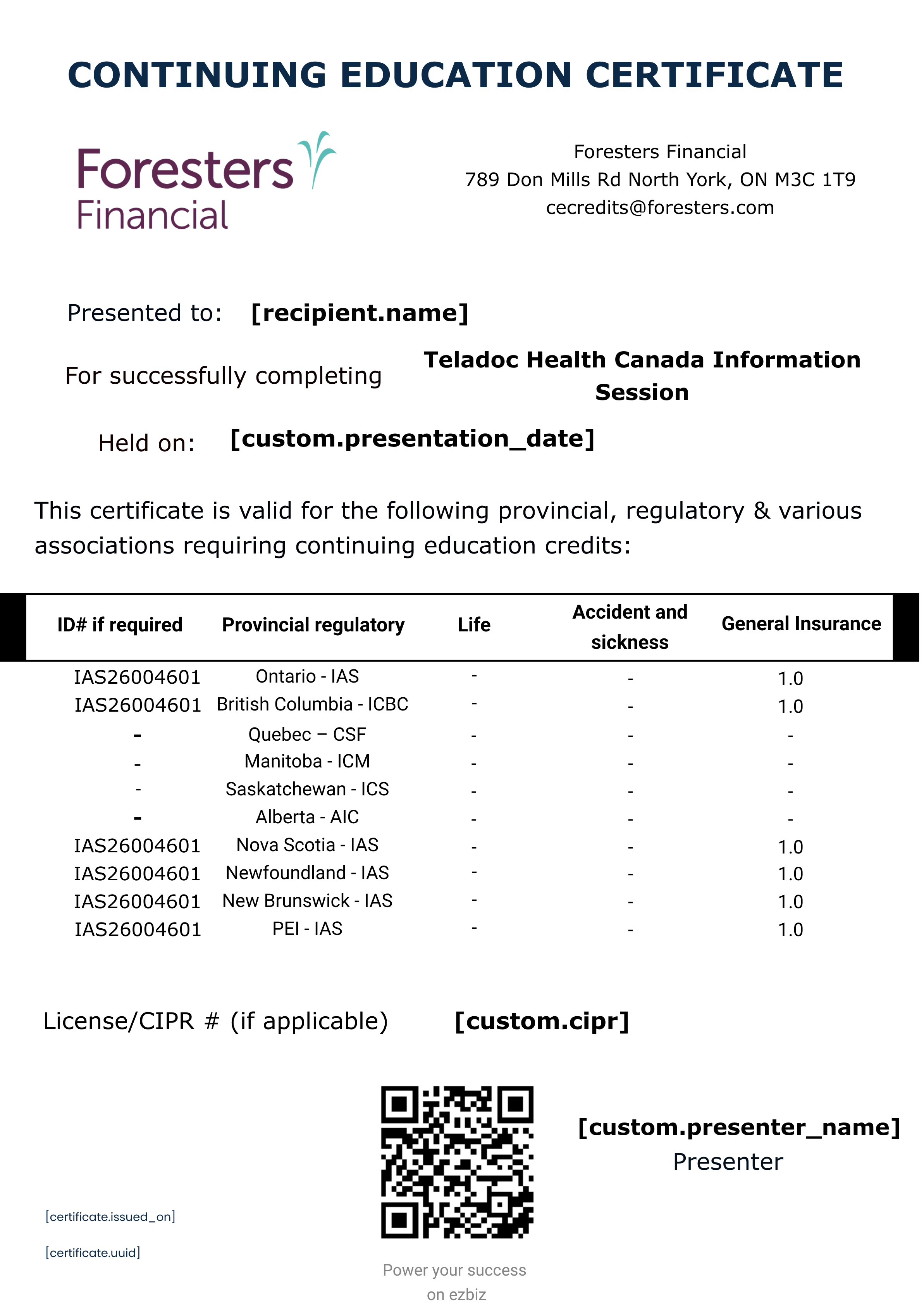 Teladoc Health Canada Information Session