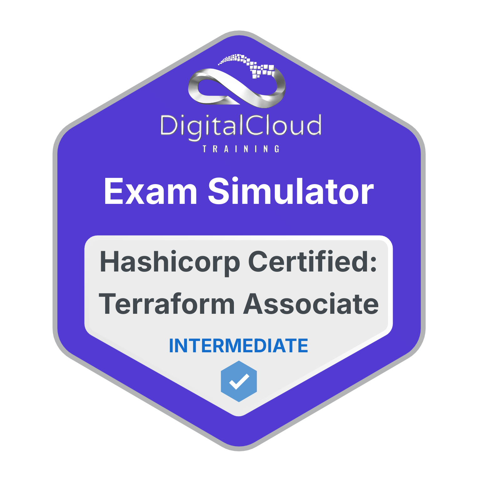 HashiCorp Certified: Terraform Associate | Exam Simulator badge