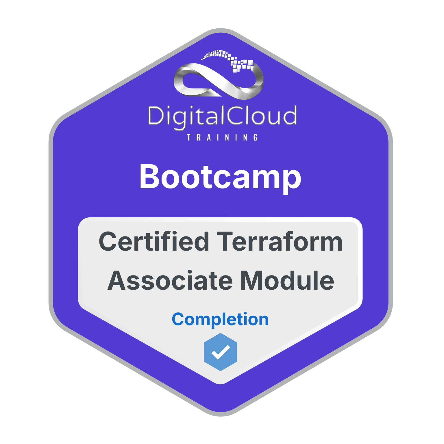 Certified Terraform Associate Bootcamp Module badge