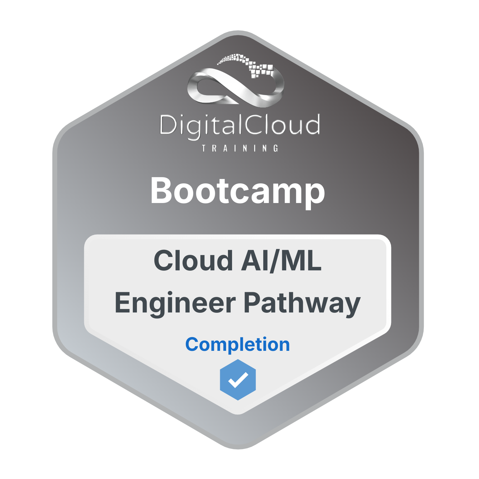Cloud AI/ML Engineer - Cloud Mastery Bootcamp Pathway (Intermediate) badge