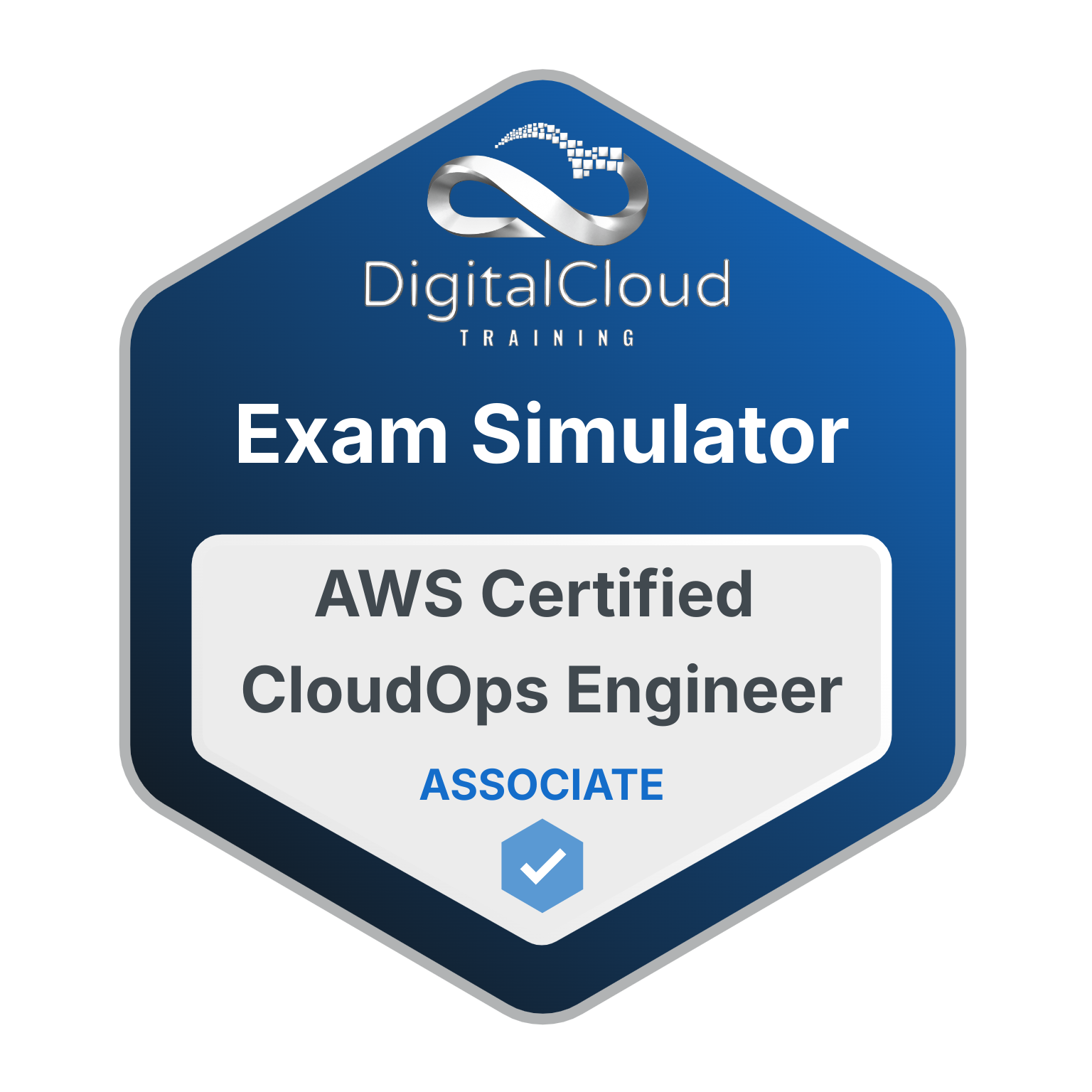 AWS Certified CloudOps Engineer Associate | Exam Simulator badge