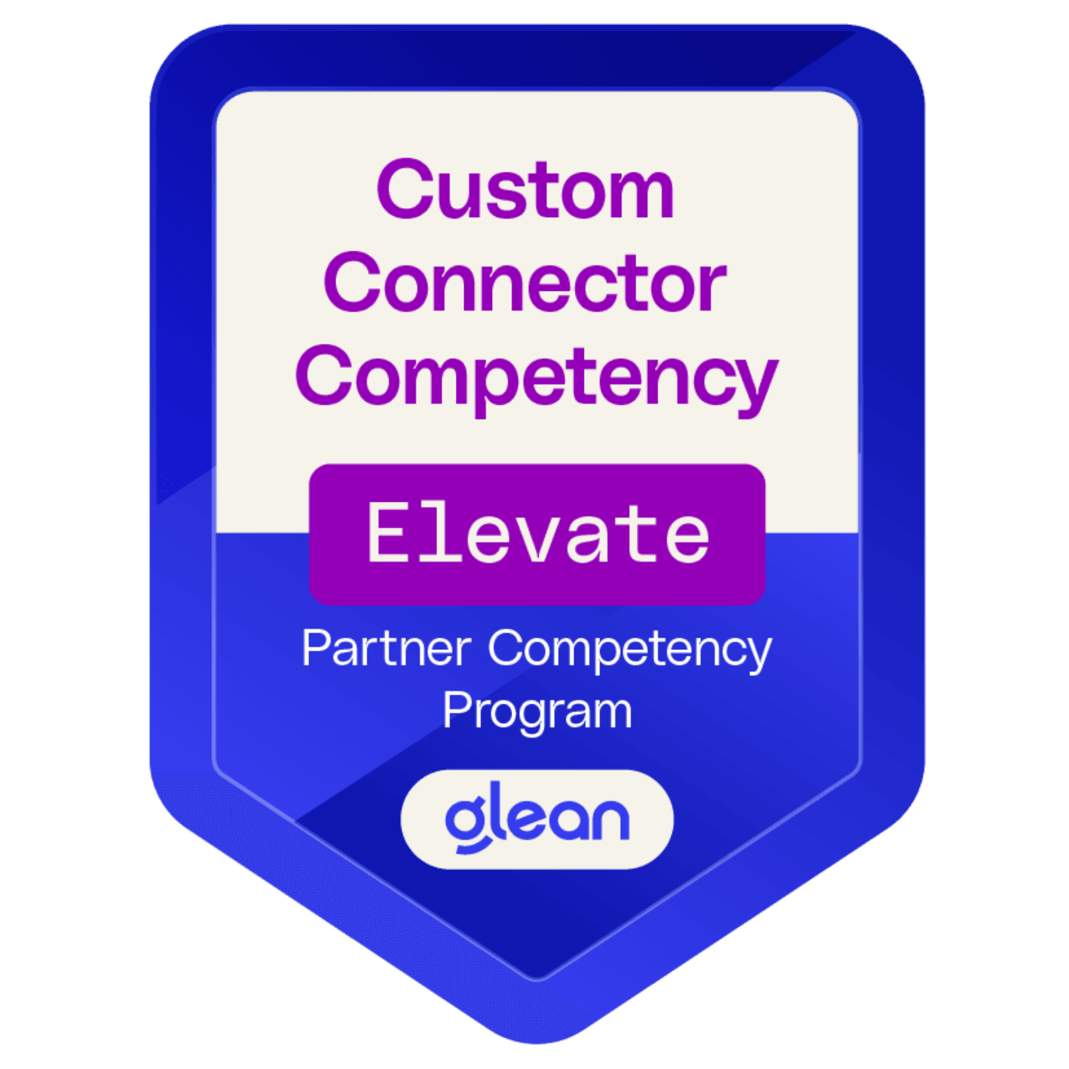 Custom Connector Competency badge