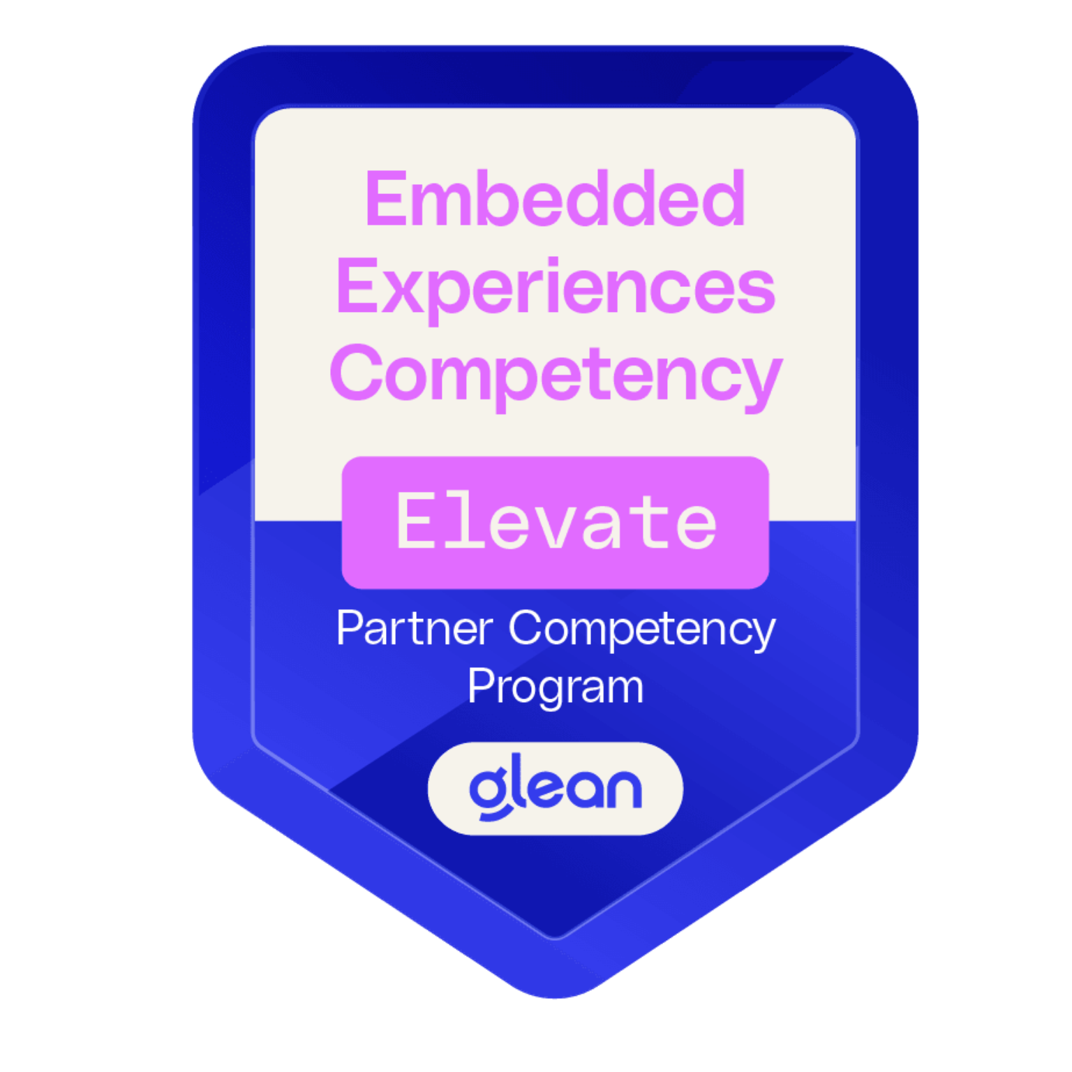 Embedded Experiences Competency badge
