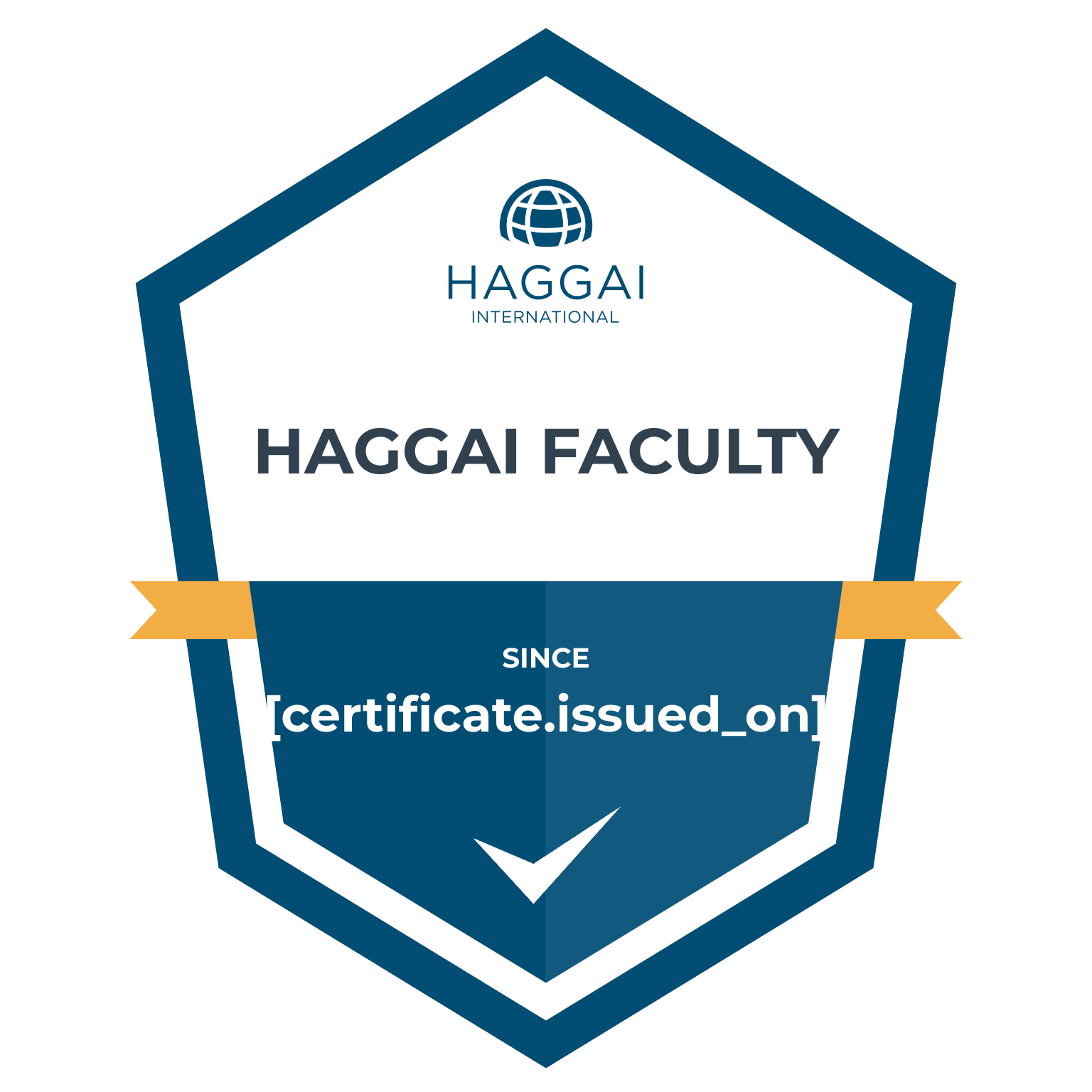 (TESTING) Haggai Leader Experience badge