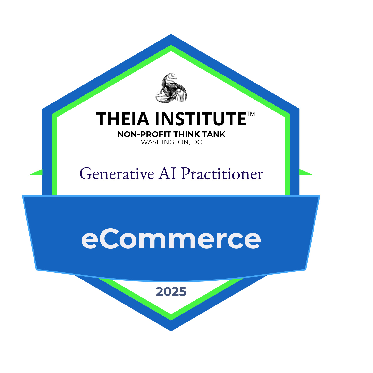 eCommerce | Generative AI Practitioner Certificate badge