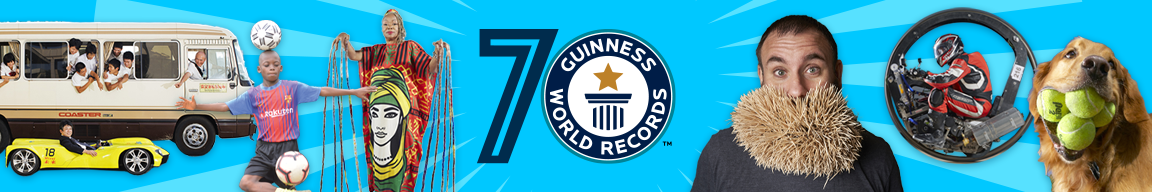 Guinness World Records banner