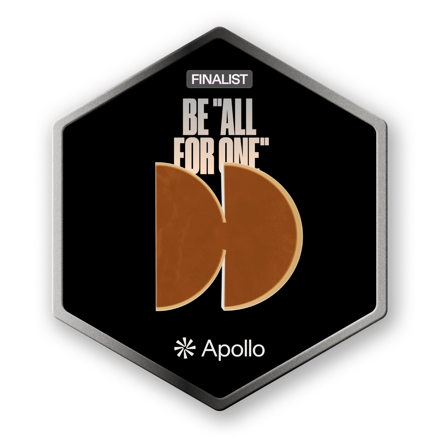 Be "All For One" Core Value Award - Finalist badge