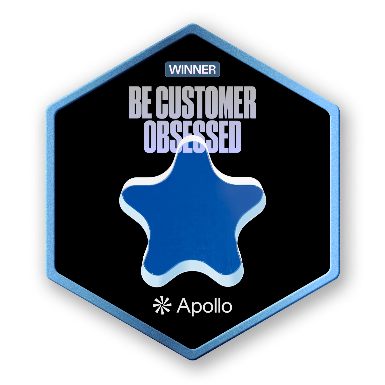 Be Customer Obsessed Core Value Award - Winner badge