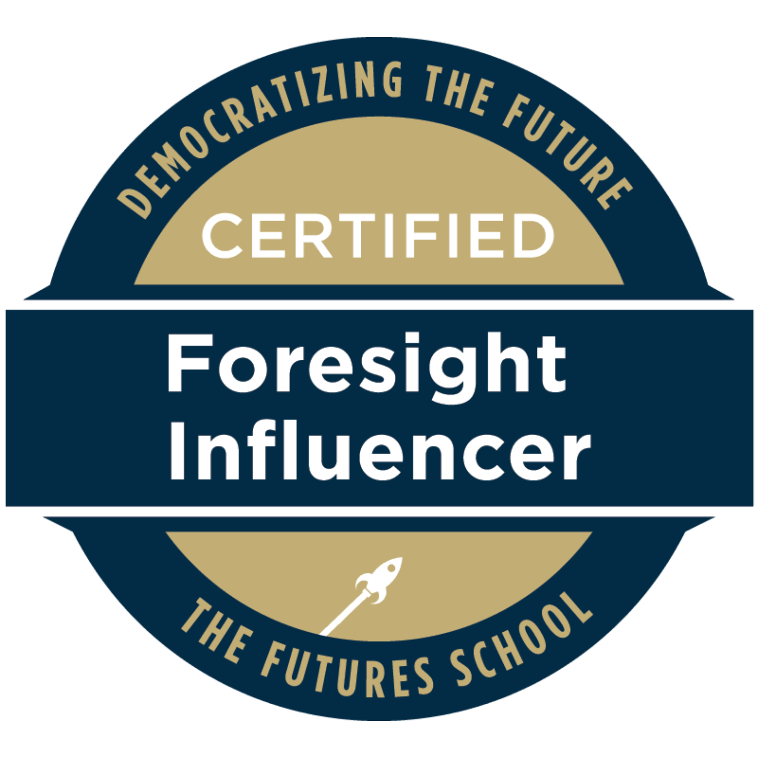 Certified Foresight Influencer badge
