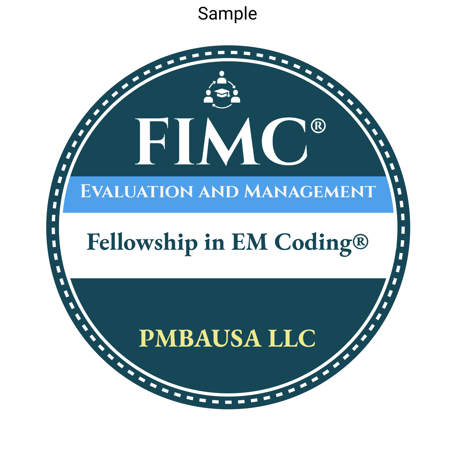 FIMC-EM badge