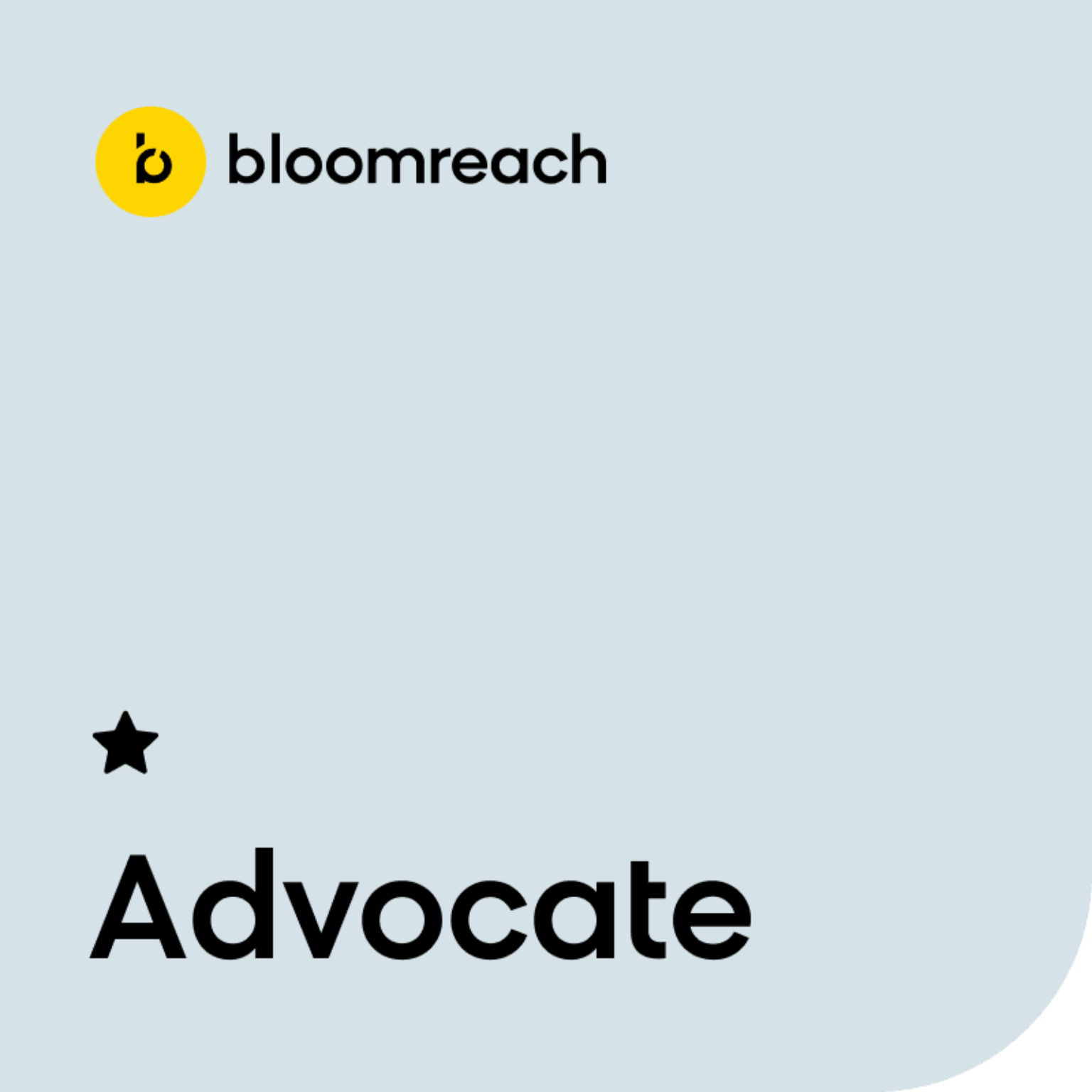 Bloomreach Advocate badge
