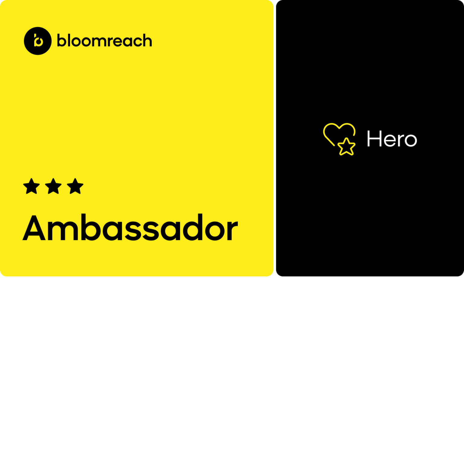 Bloomreach Ambassador Hero badge