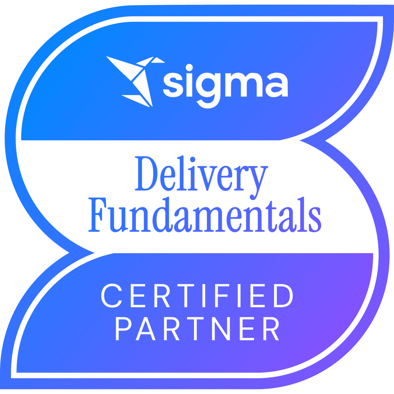Sigma Partner Delivery Fundamentals badge