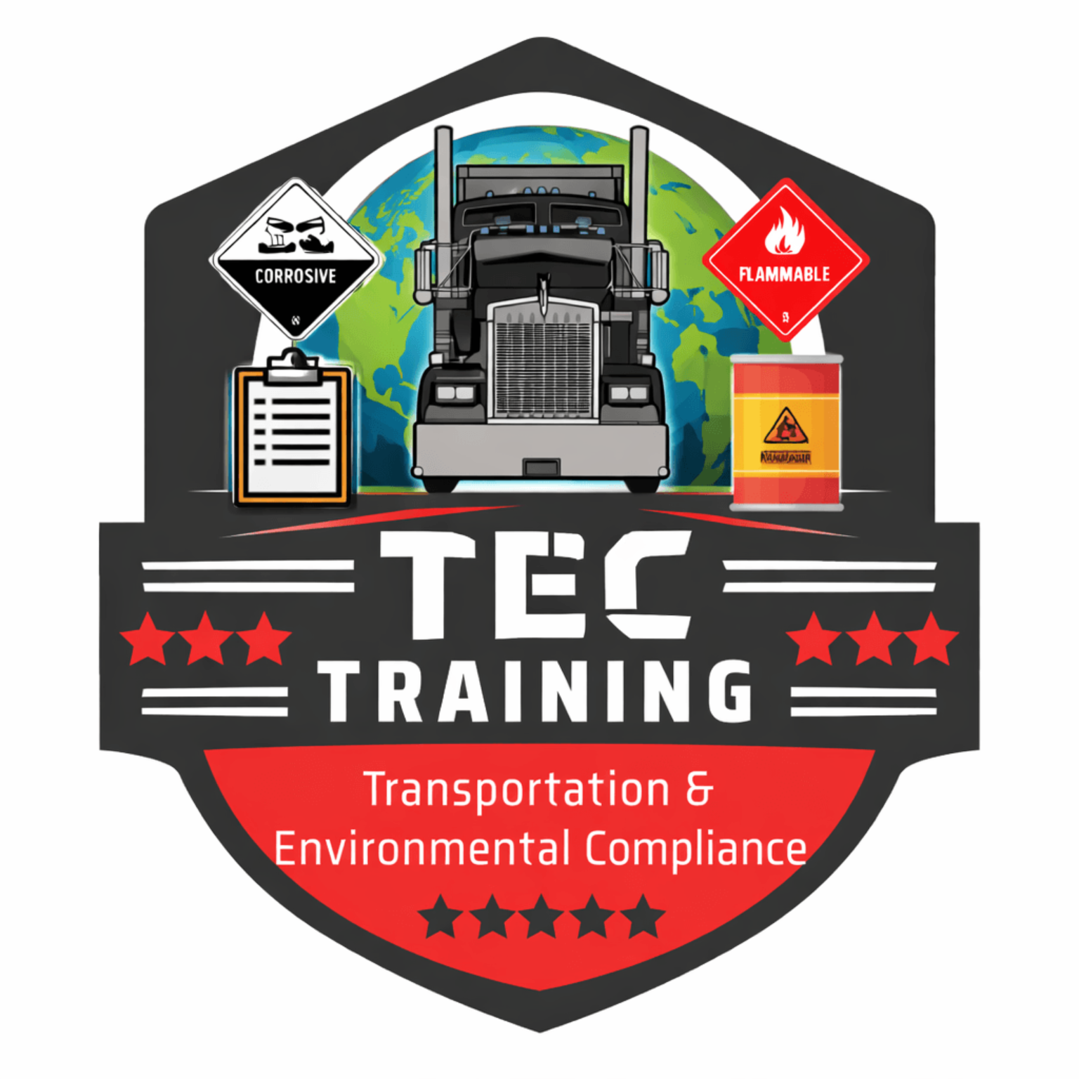Veolia TEC LITE Training badge