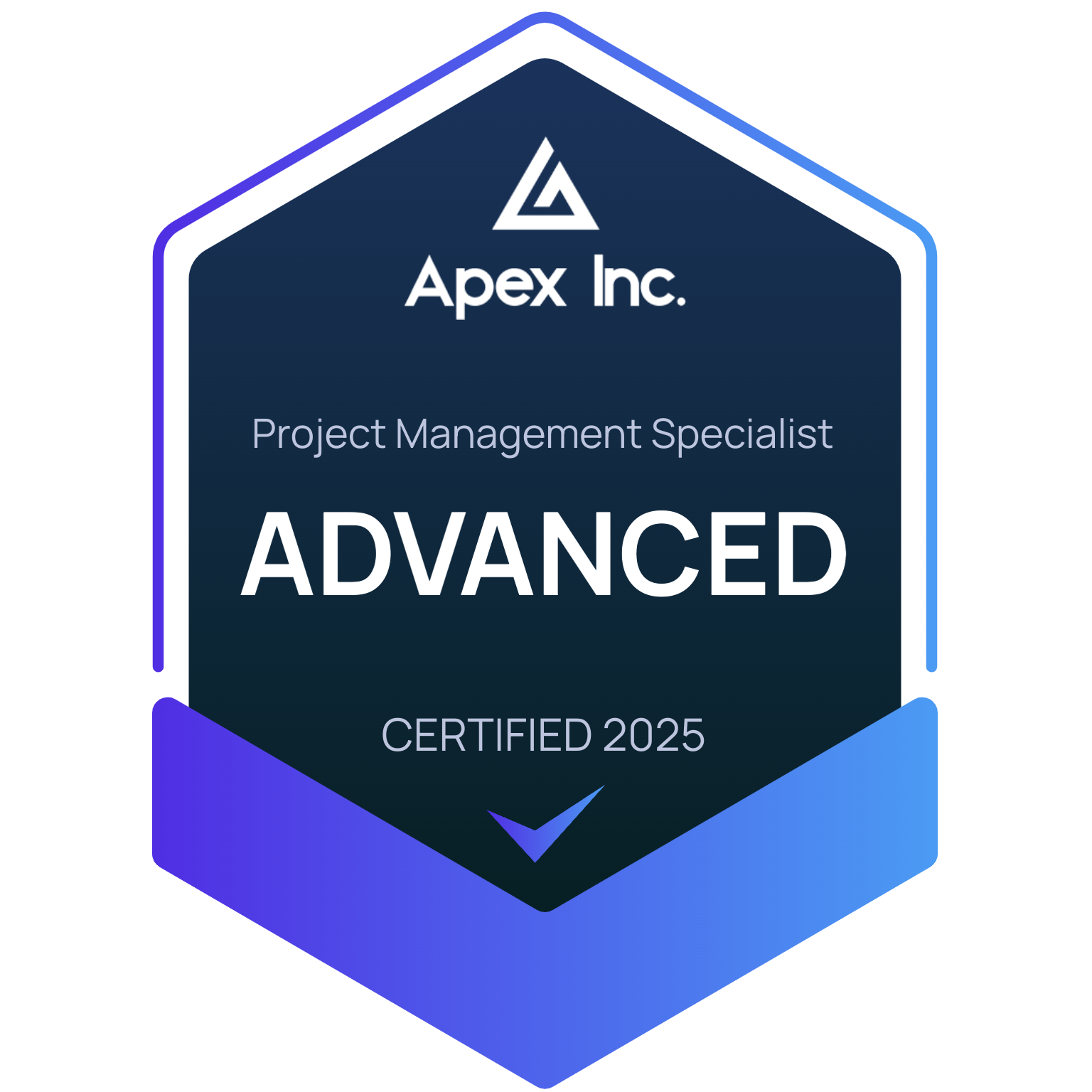 Project Management Course badge