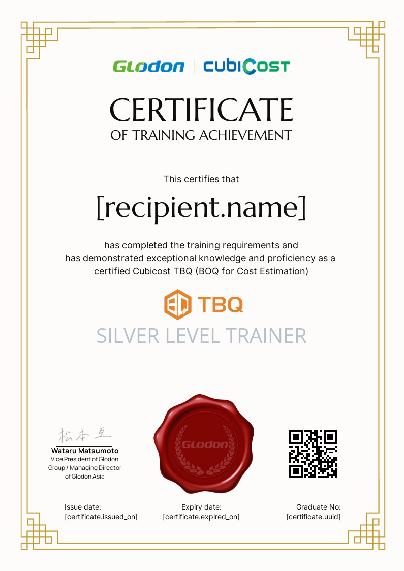 SG-TBQ-TRAINER-SILVER certificate