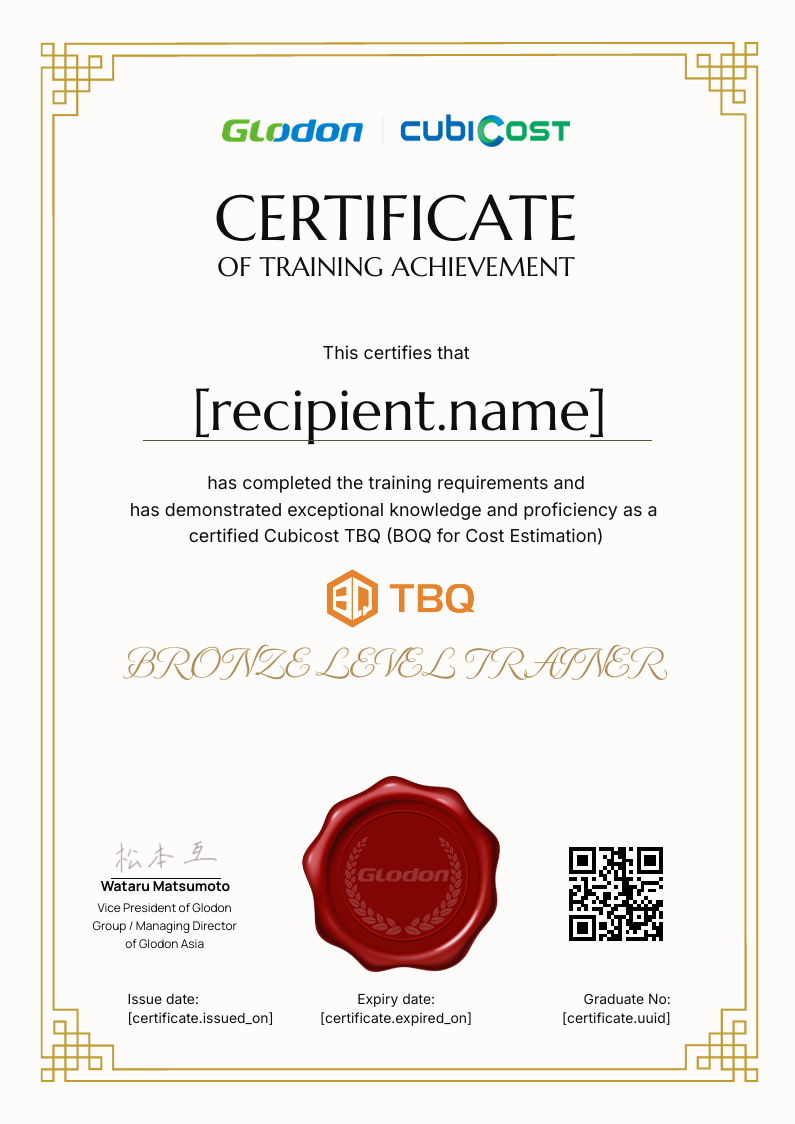 MY-TBQ-TRAINER-BRONZE certificate
