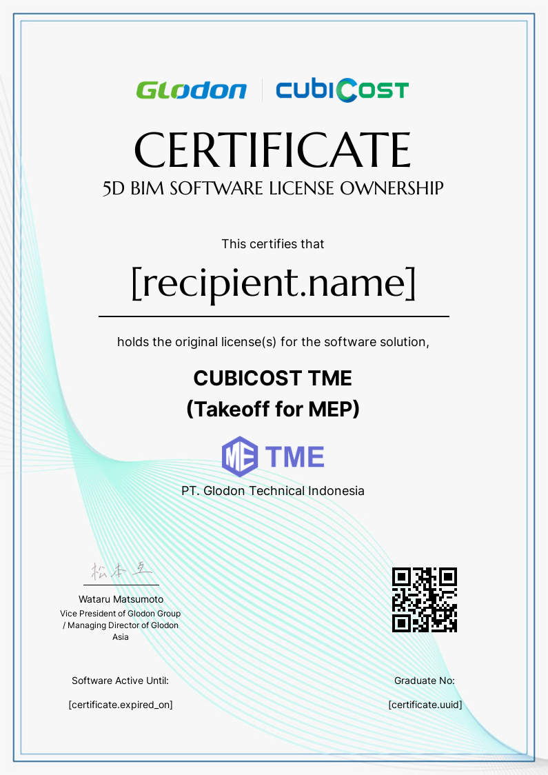 ID-ENTERPRISE-LICENSE OWNERSHIP-TME certificate