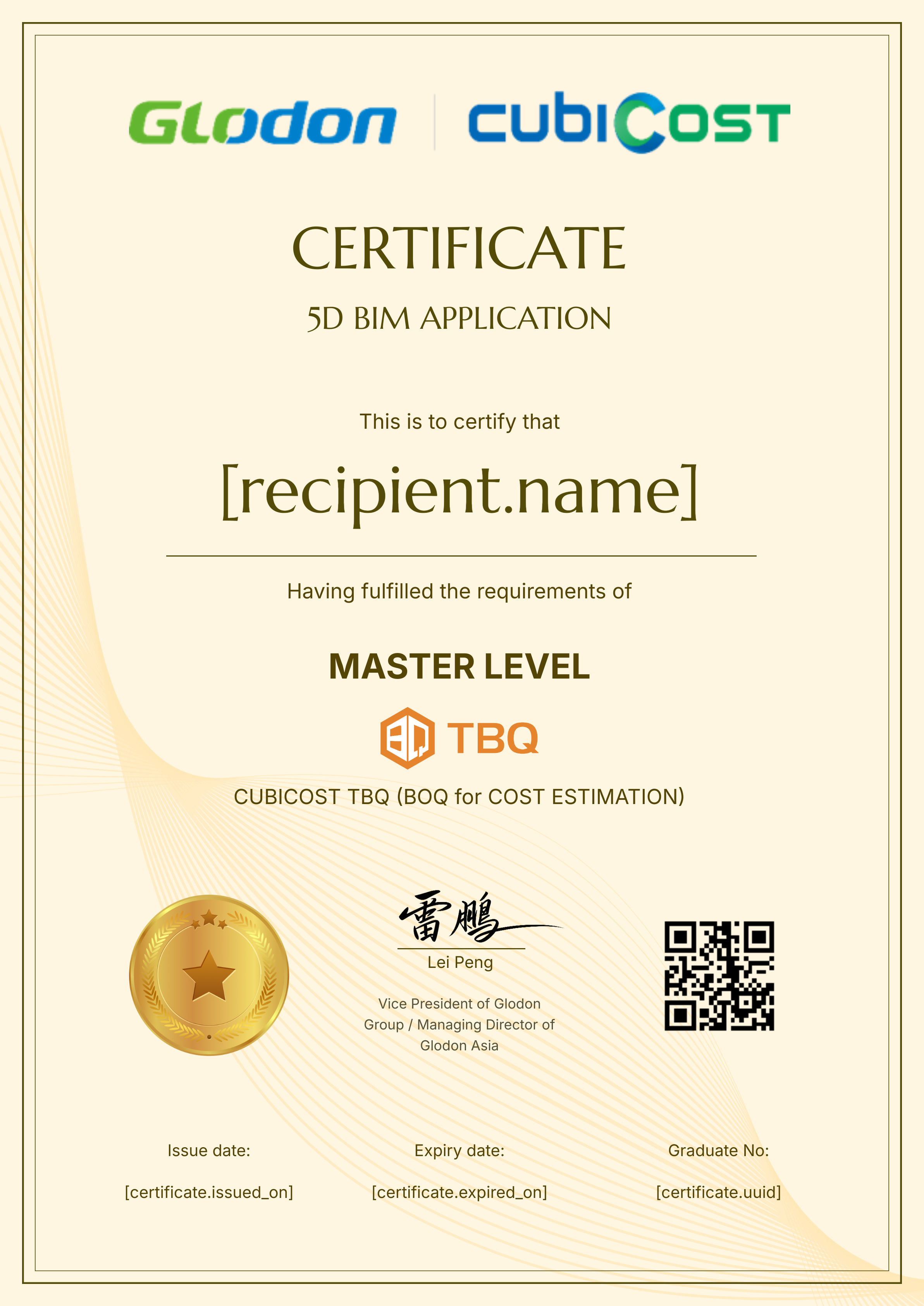 MY-TBQ-MASTER-PERSONAL certificate