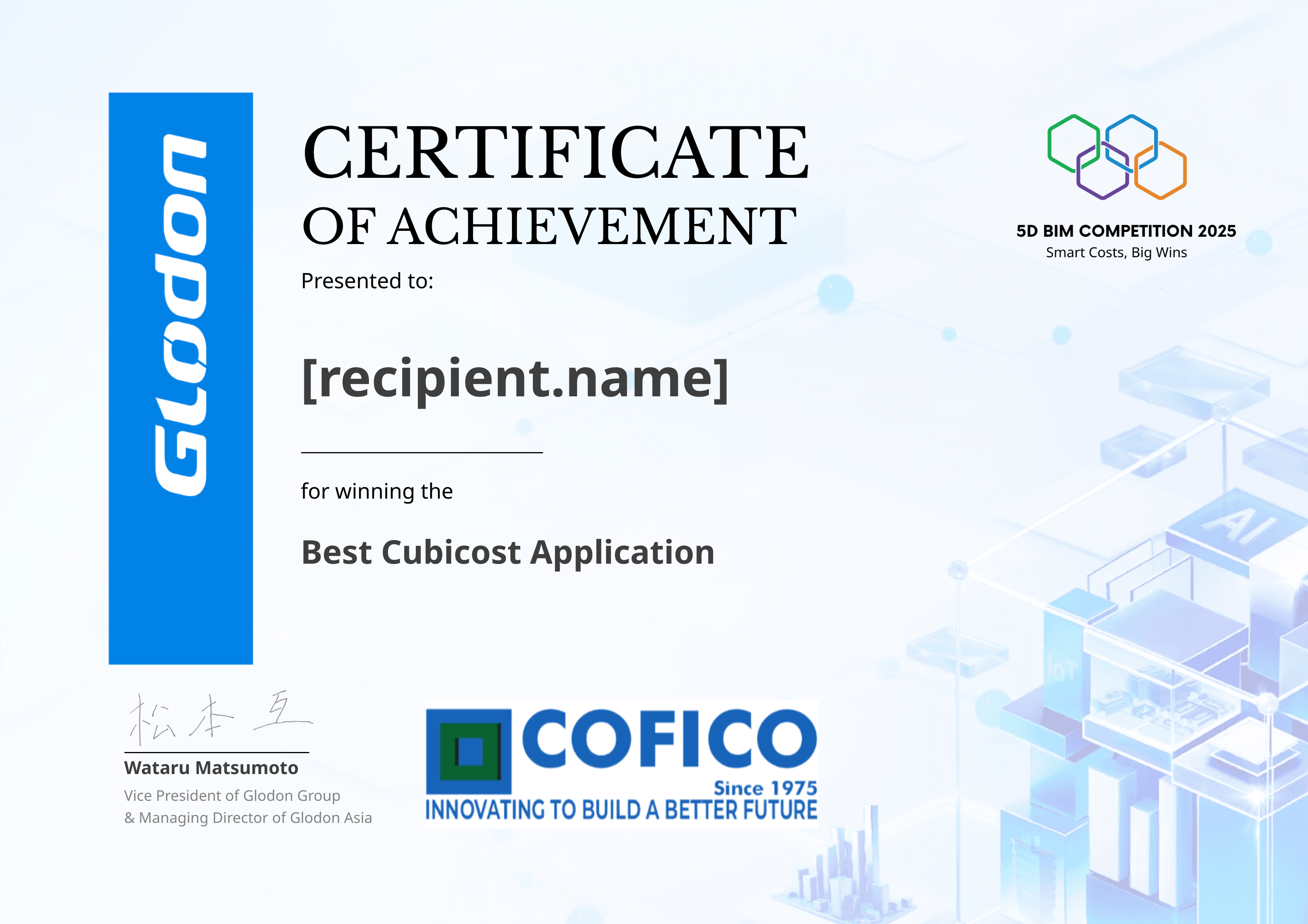 VN BIM CONTEST_ COFICO certificate