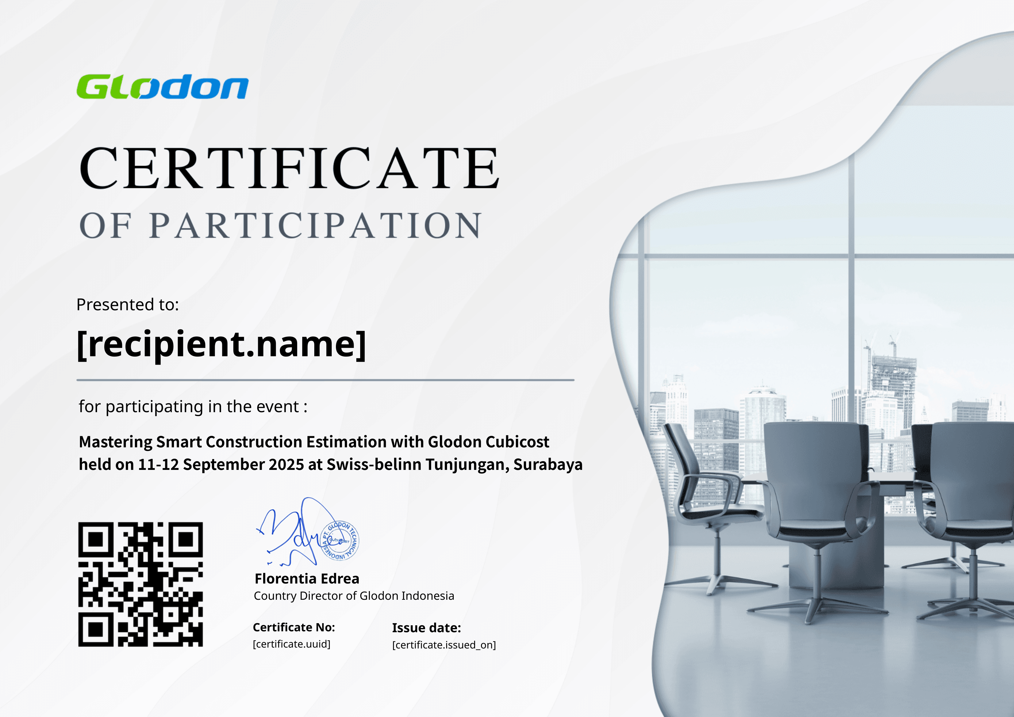 ID Basic Training Event Surabaya certificate