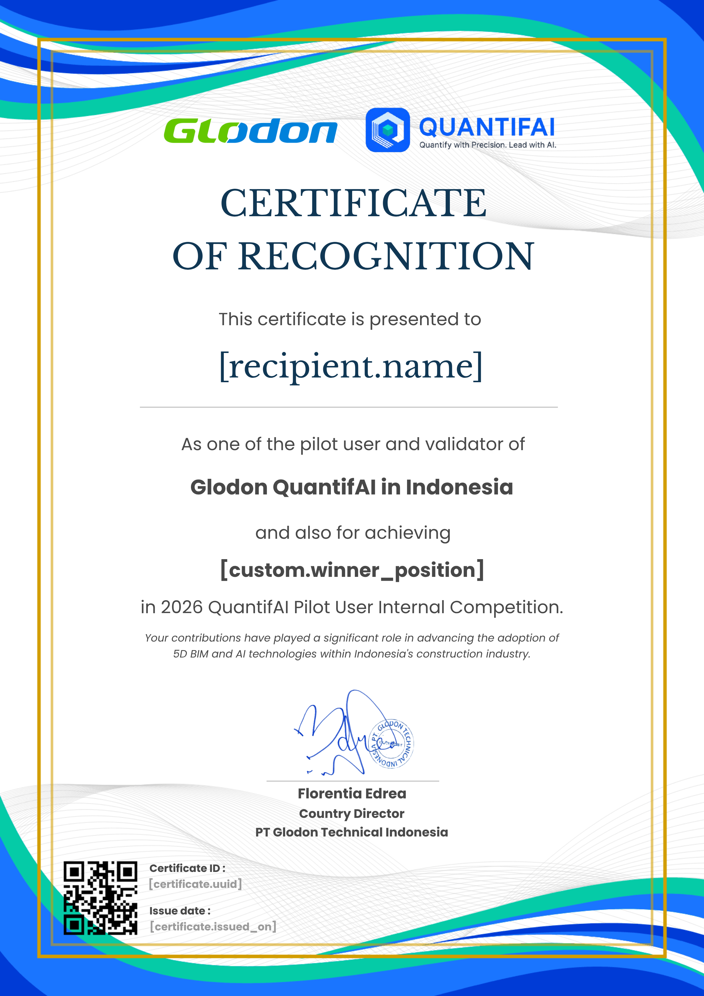 ID QuantifAI Pilot User