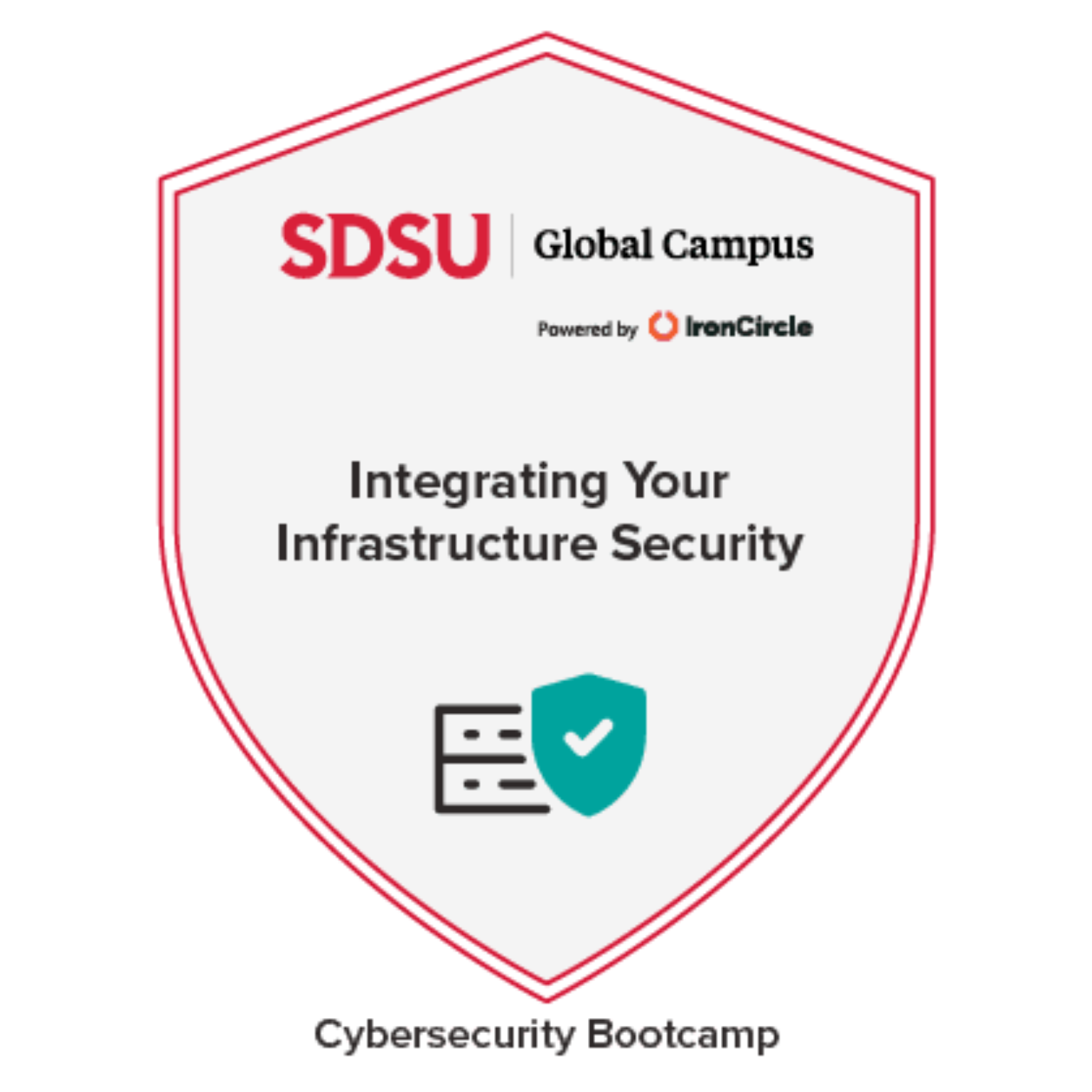 Integrating your Infrastructure Security badge