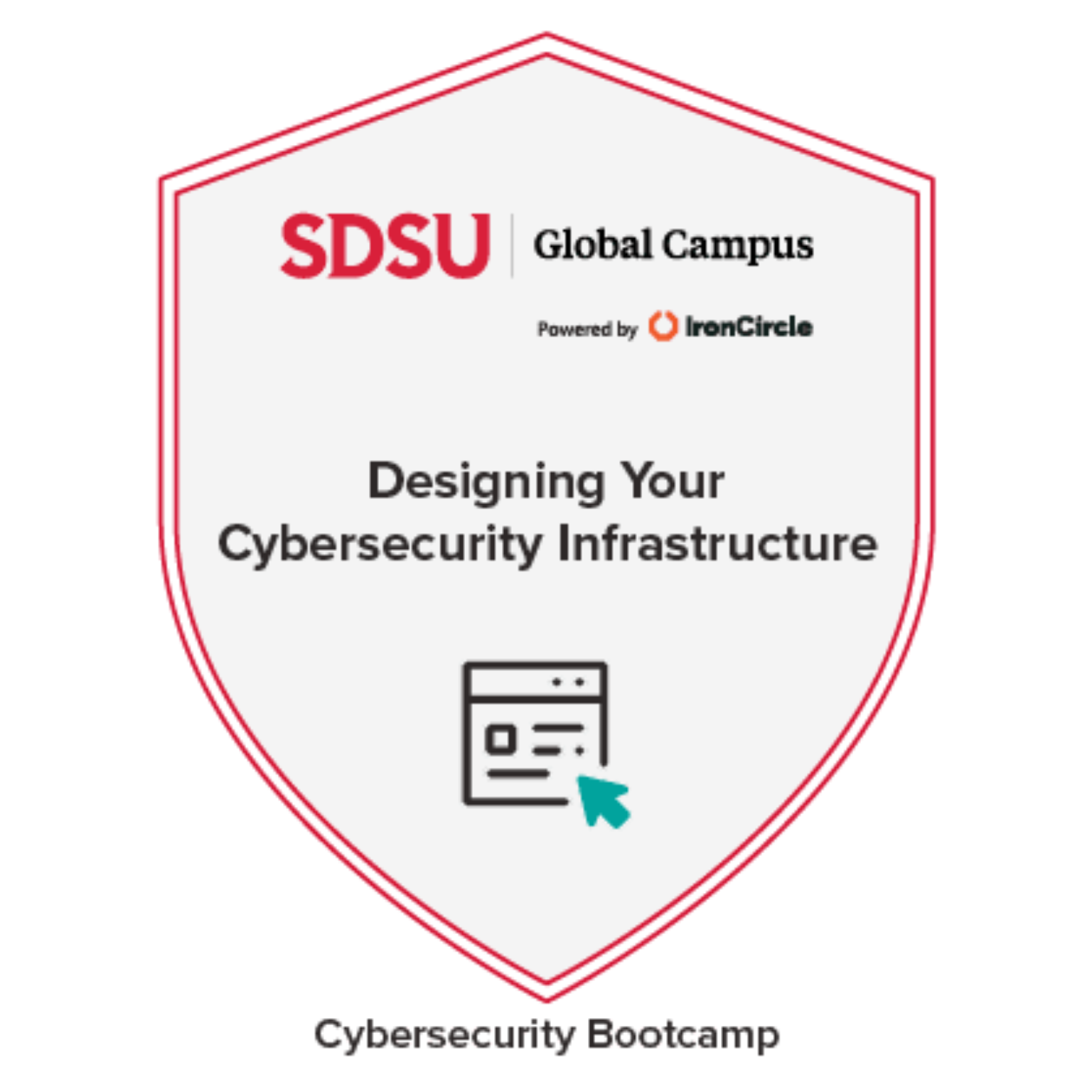 Designing your Cybersecurity Infrastructure badge