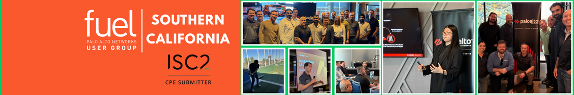 FUEL, Palo Alto Networks User Group banner