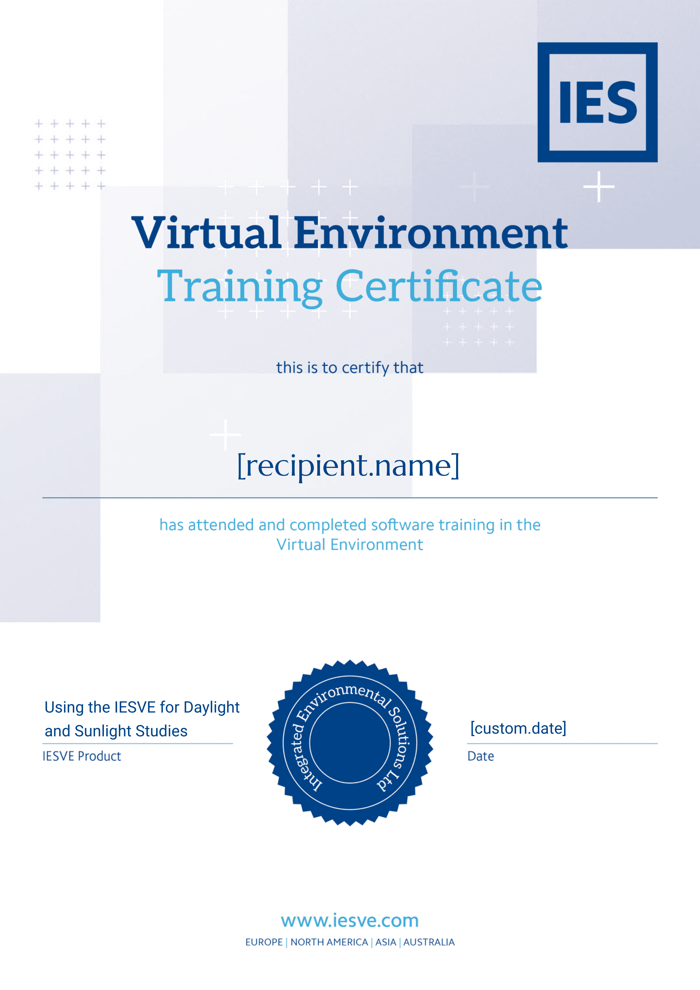 Certificate thumbnail