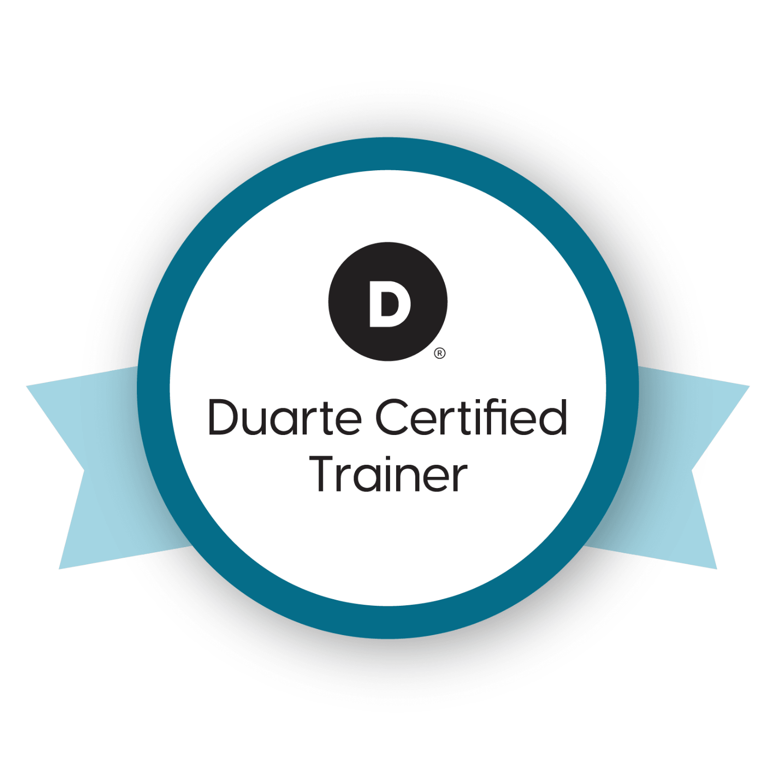 Duarte DataStory®: Train-the-Trainer badge